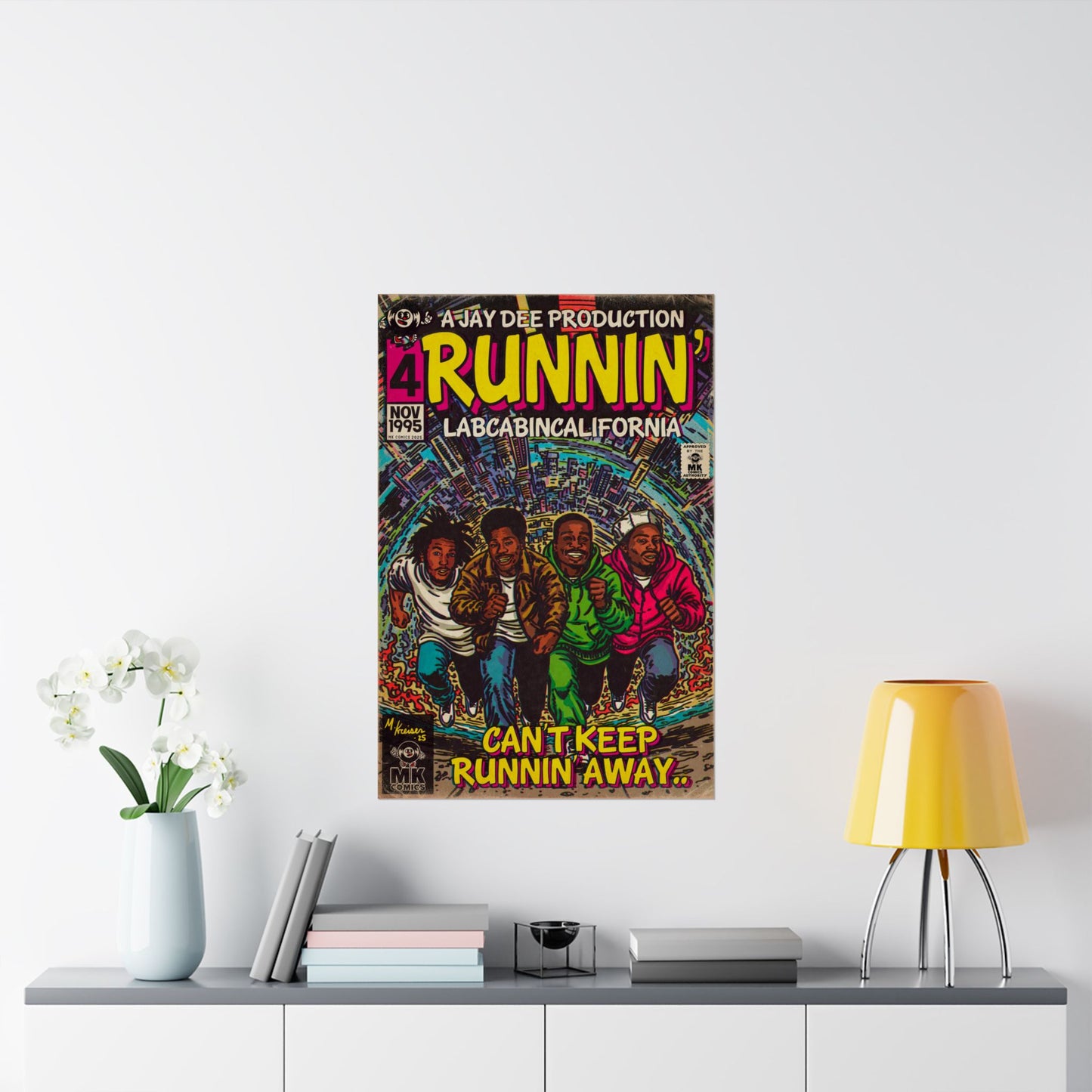 Runnin' - Matte Vertical Posters
