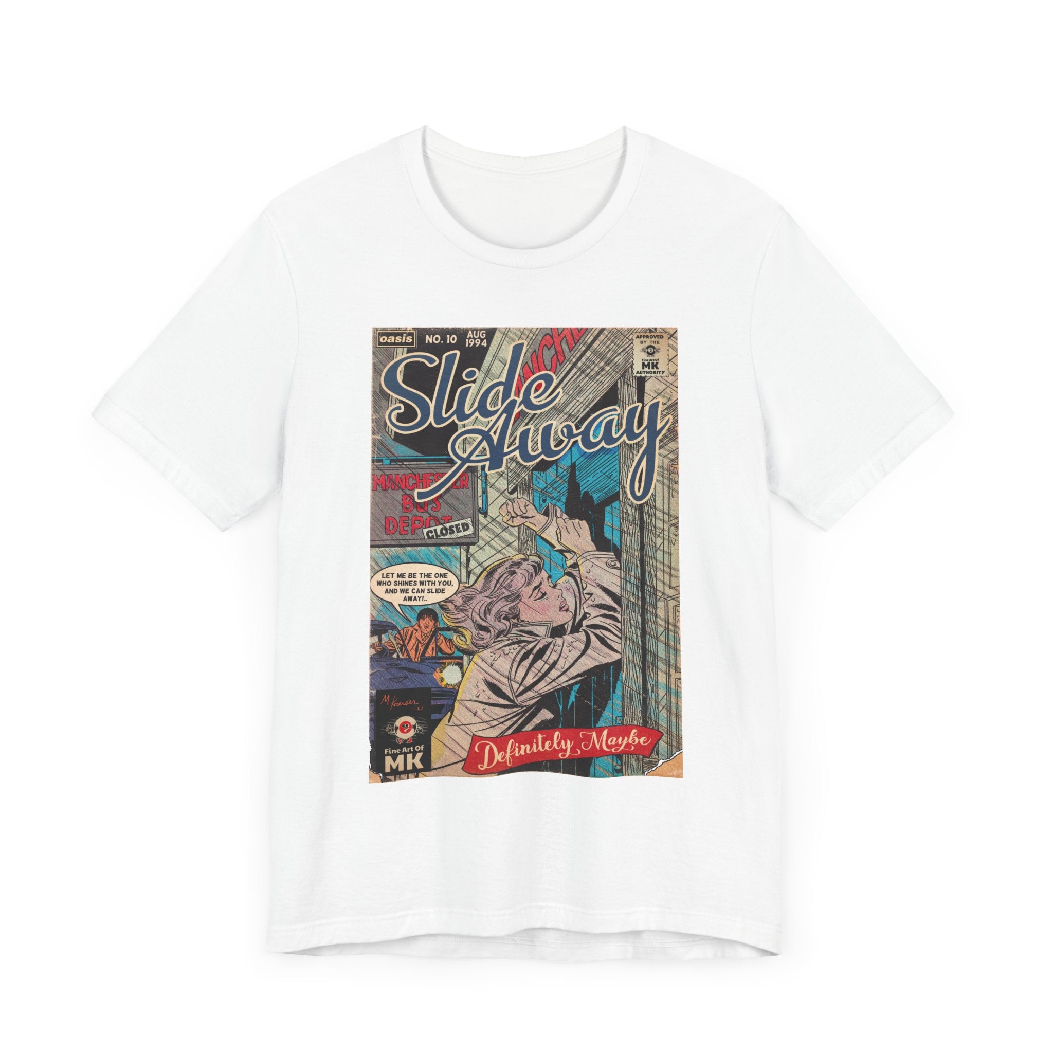 Slide Away - Unisex Jersey Short Sleeve Tee