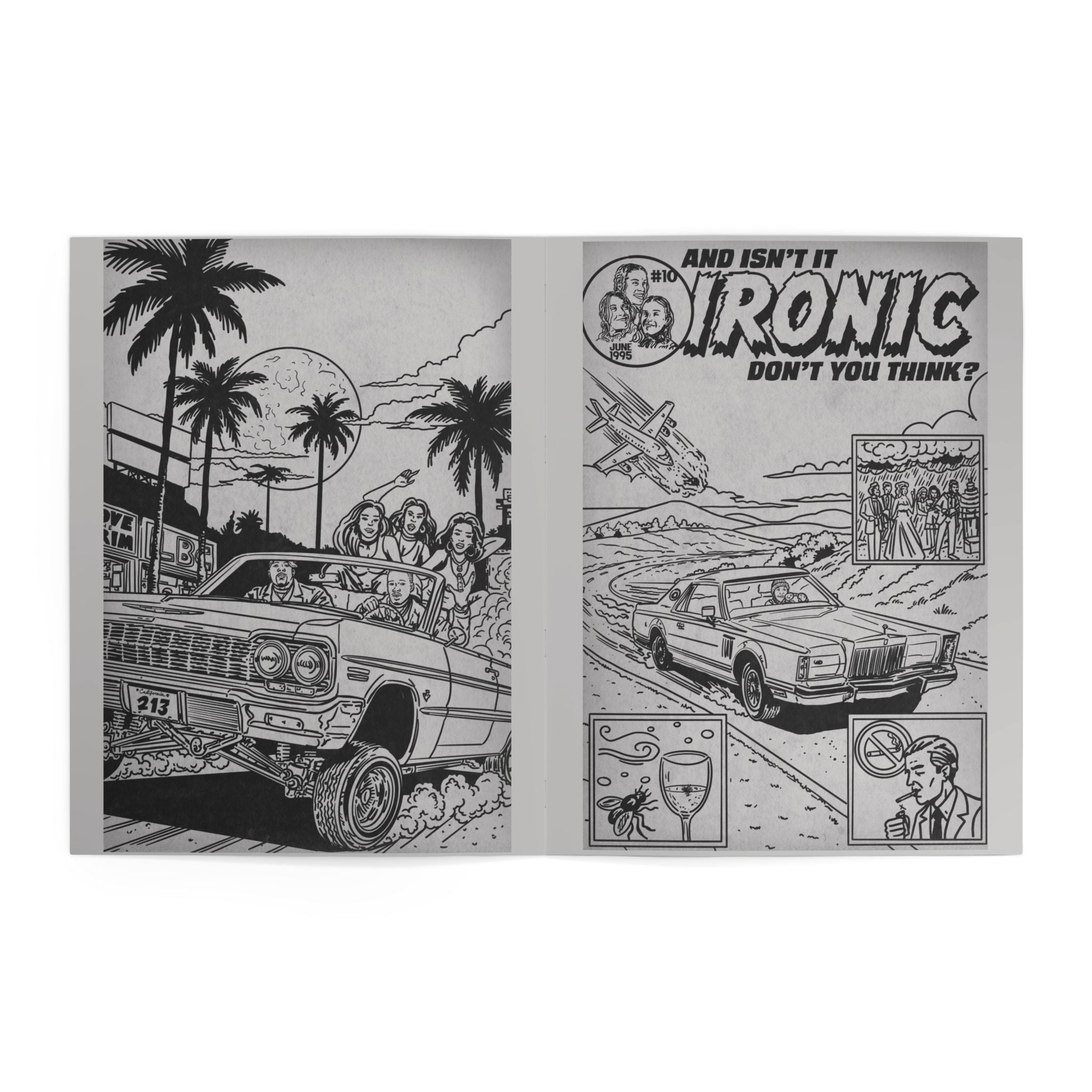 MK Comics - LTD Edition Coloring Book - ONLY 100 AVAILABLE