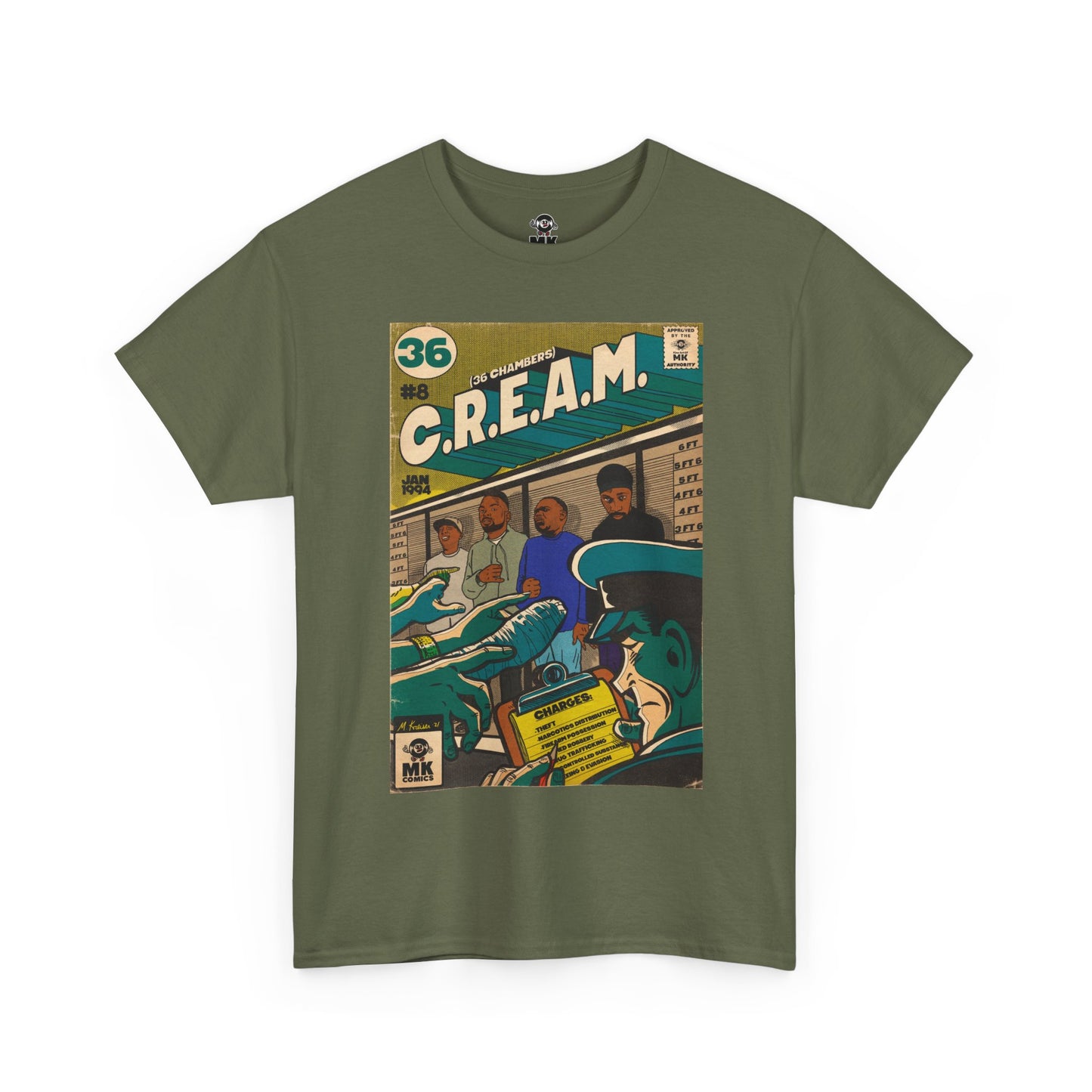 CREAM - MK Classic - Unisex Heavy Cotton Tee