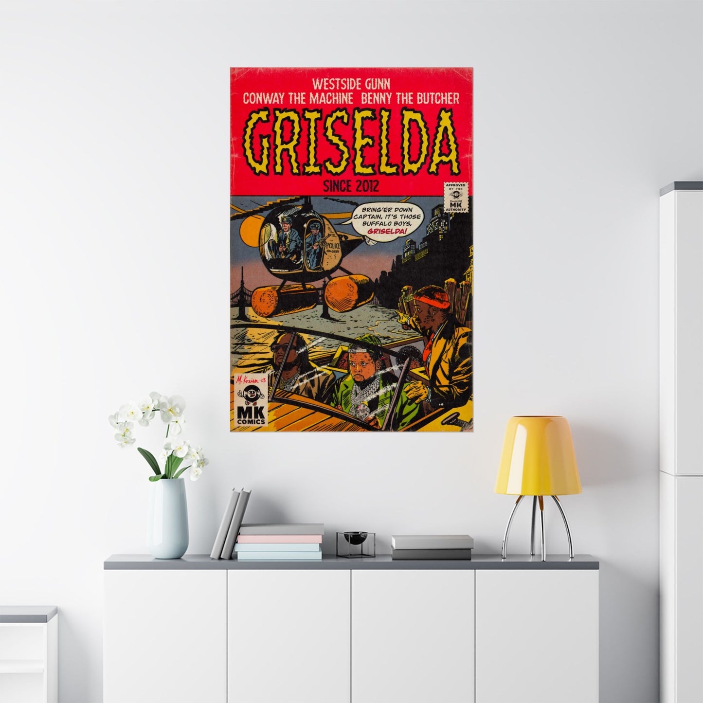 Griselda - Comic Art - Matte Vertical Posters
