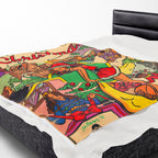 All I Want for Christmas... - Velveteen Plush Blanket