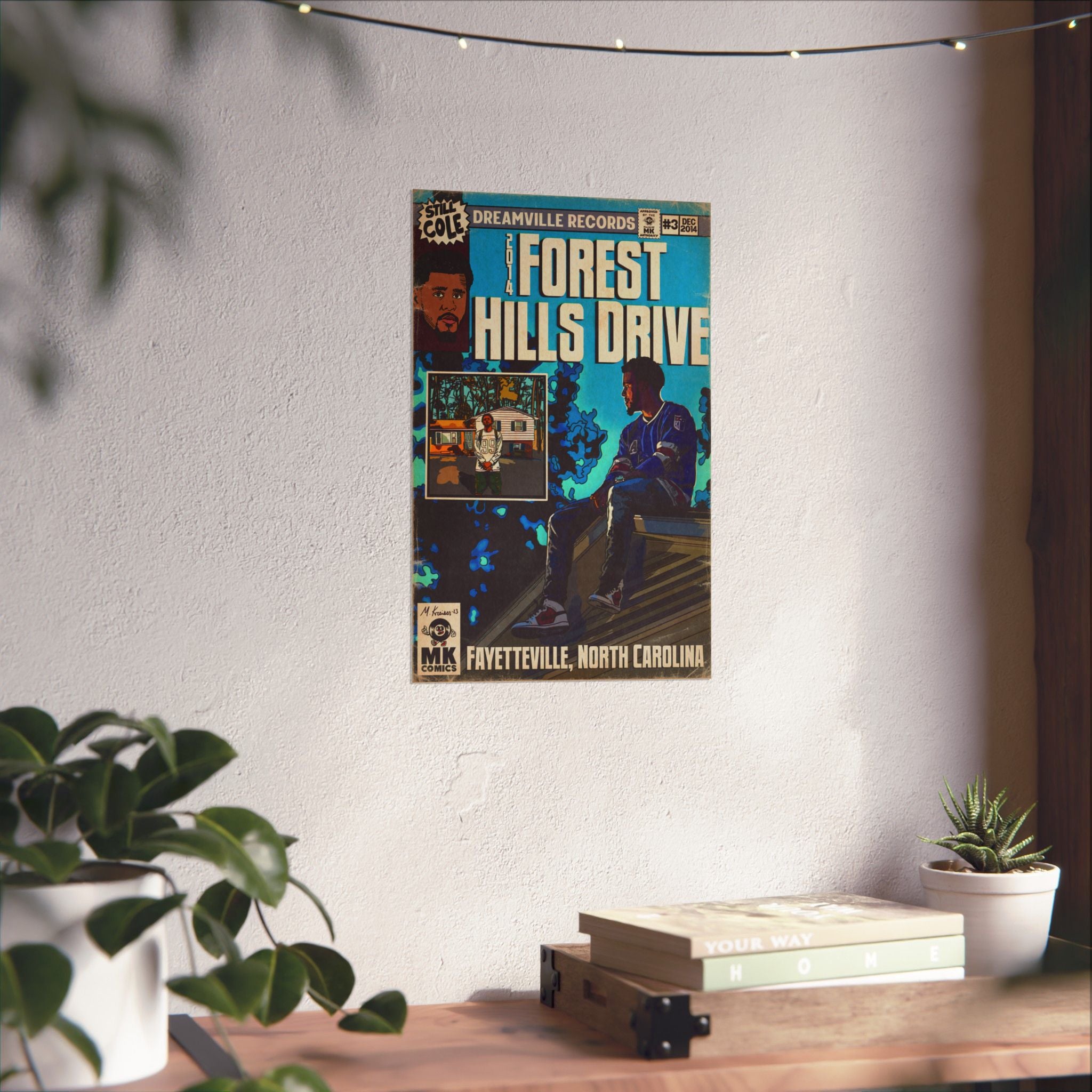 2014 Forest Hills Drive - Matte Vertical Poster