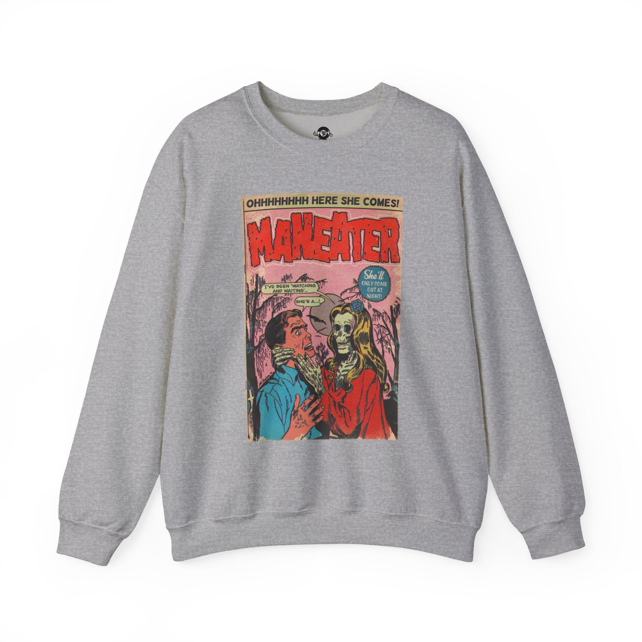 Maneater - Unisex Heavy Blend™ Crewneck Sweatshirt