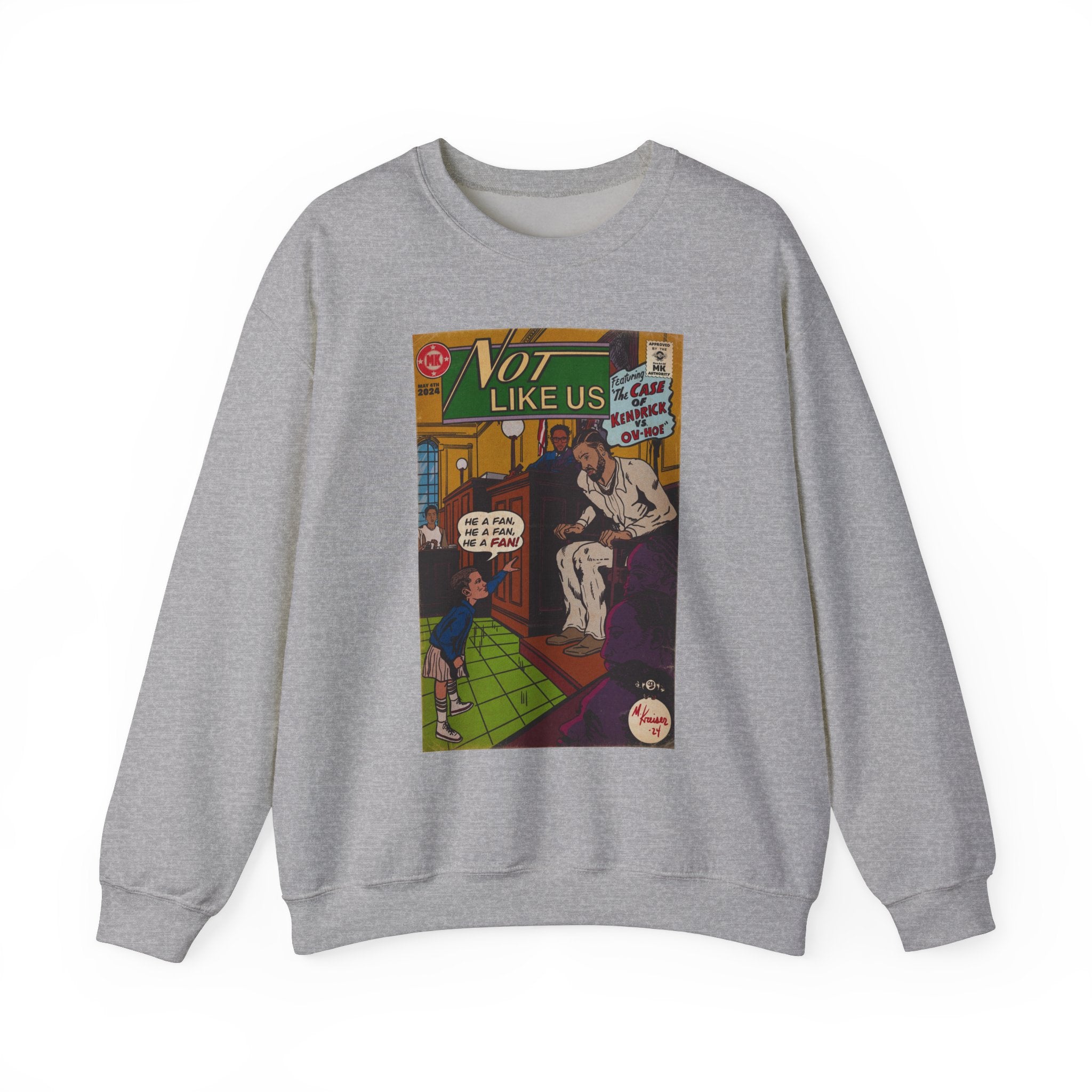 Not Like Us - Unisex Heavy Blend™ Crewneck Sweatshirt