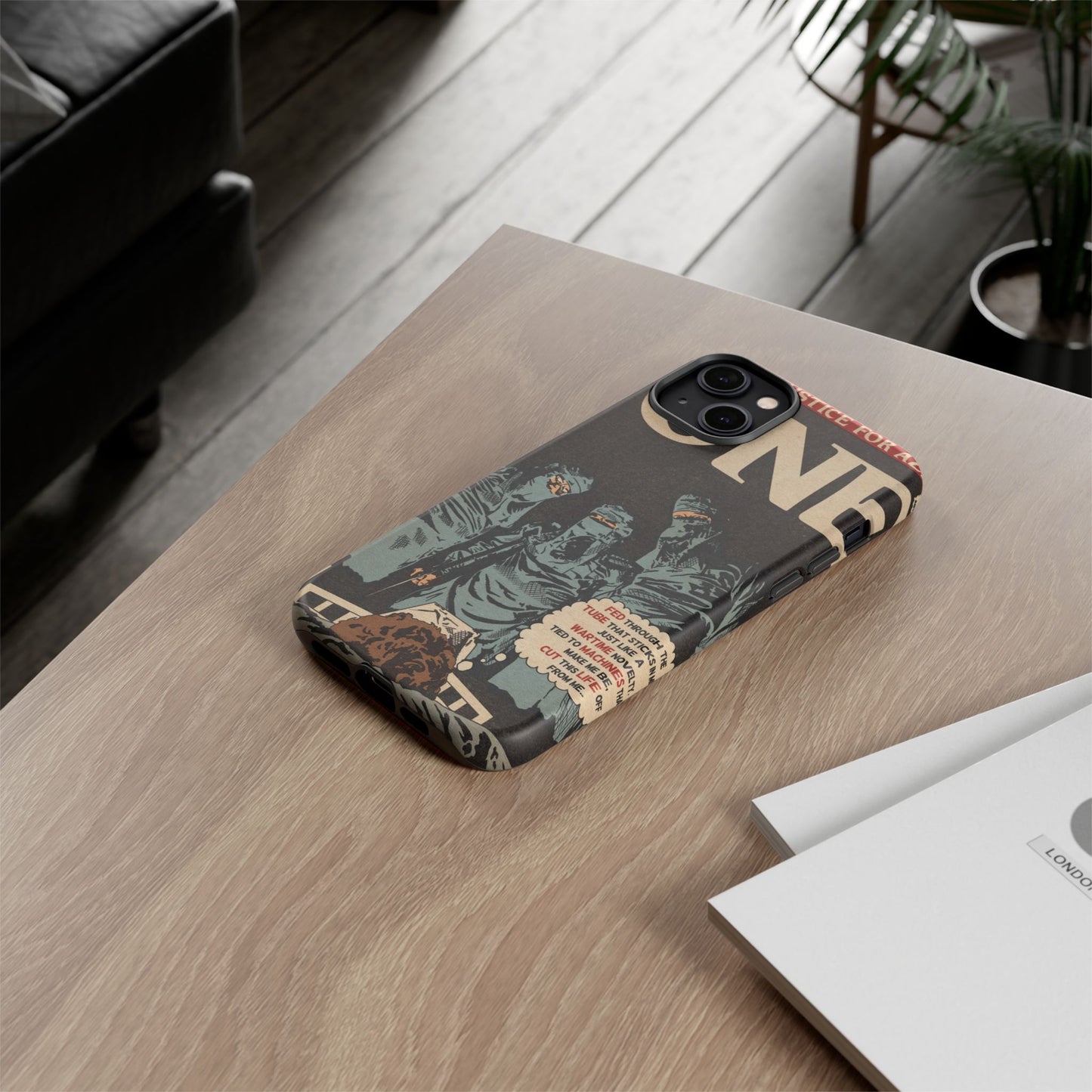 Metallica- One - Johnny Got His Gun Comic Book Art - Tough Phone Cases