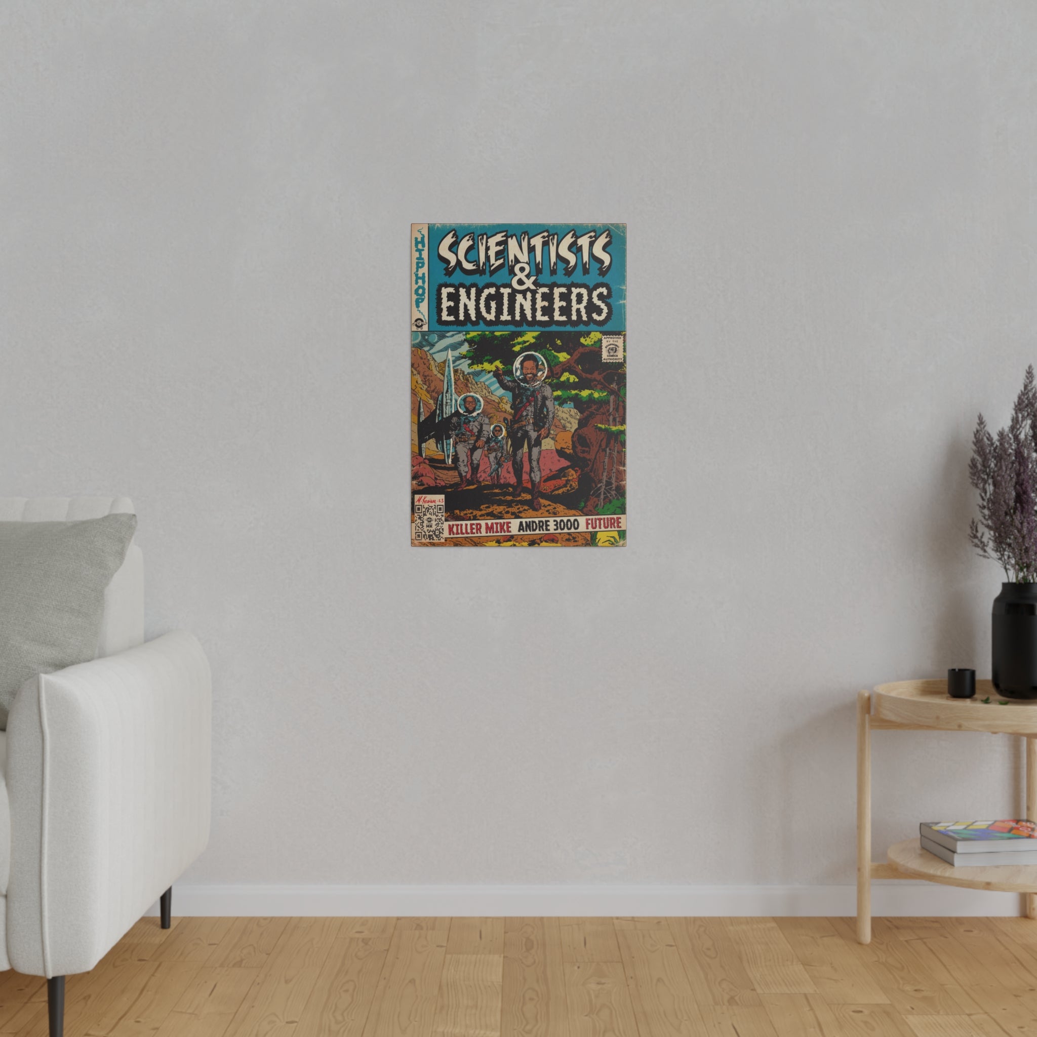 Scientists & Engineers - Matte Canvas, Stretched, 0.75"