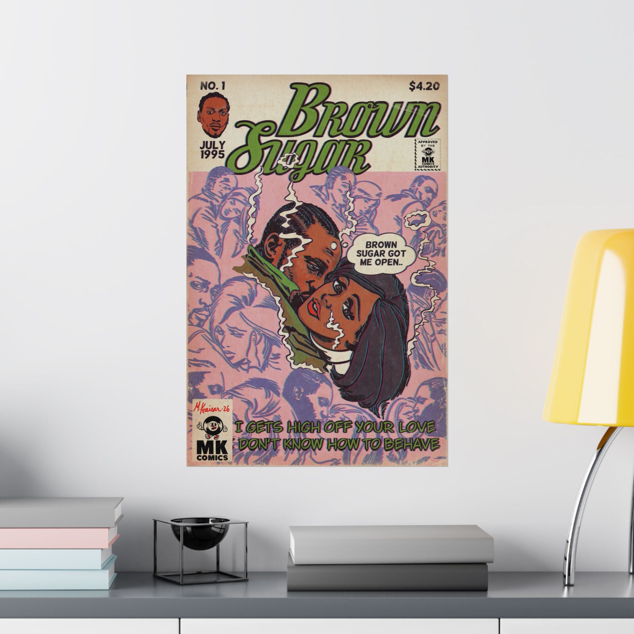 Brown Sugar - Matte Vertical Posters