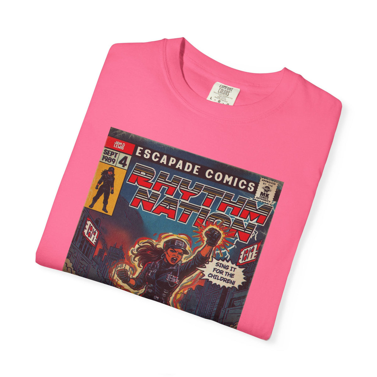 Rhythm Nation - Unisex Comfort Colors T-shirt