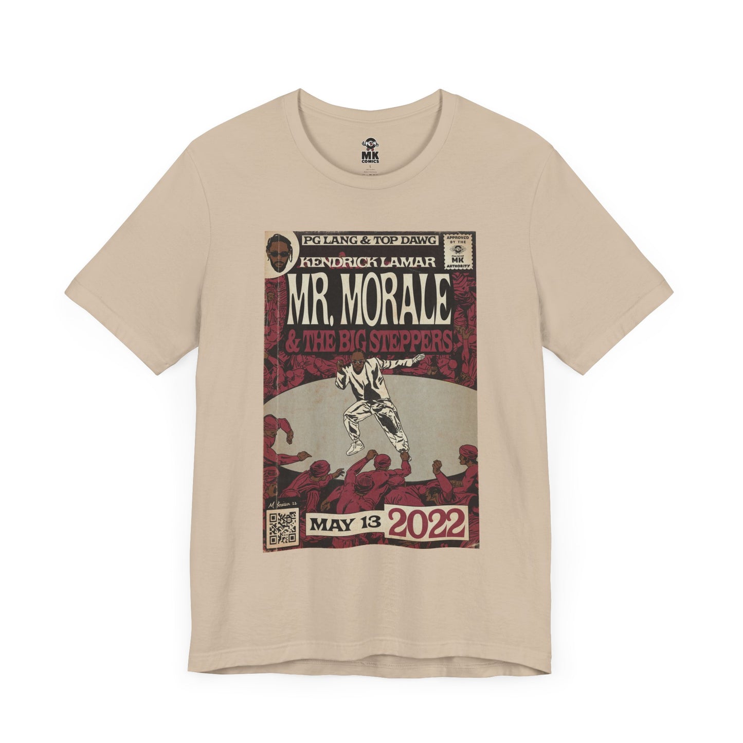 Kendrick - Mr Morale & The Big Steppers - Unisex Jersey Short Sleeve Tee