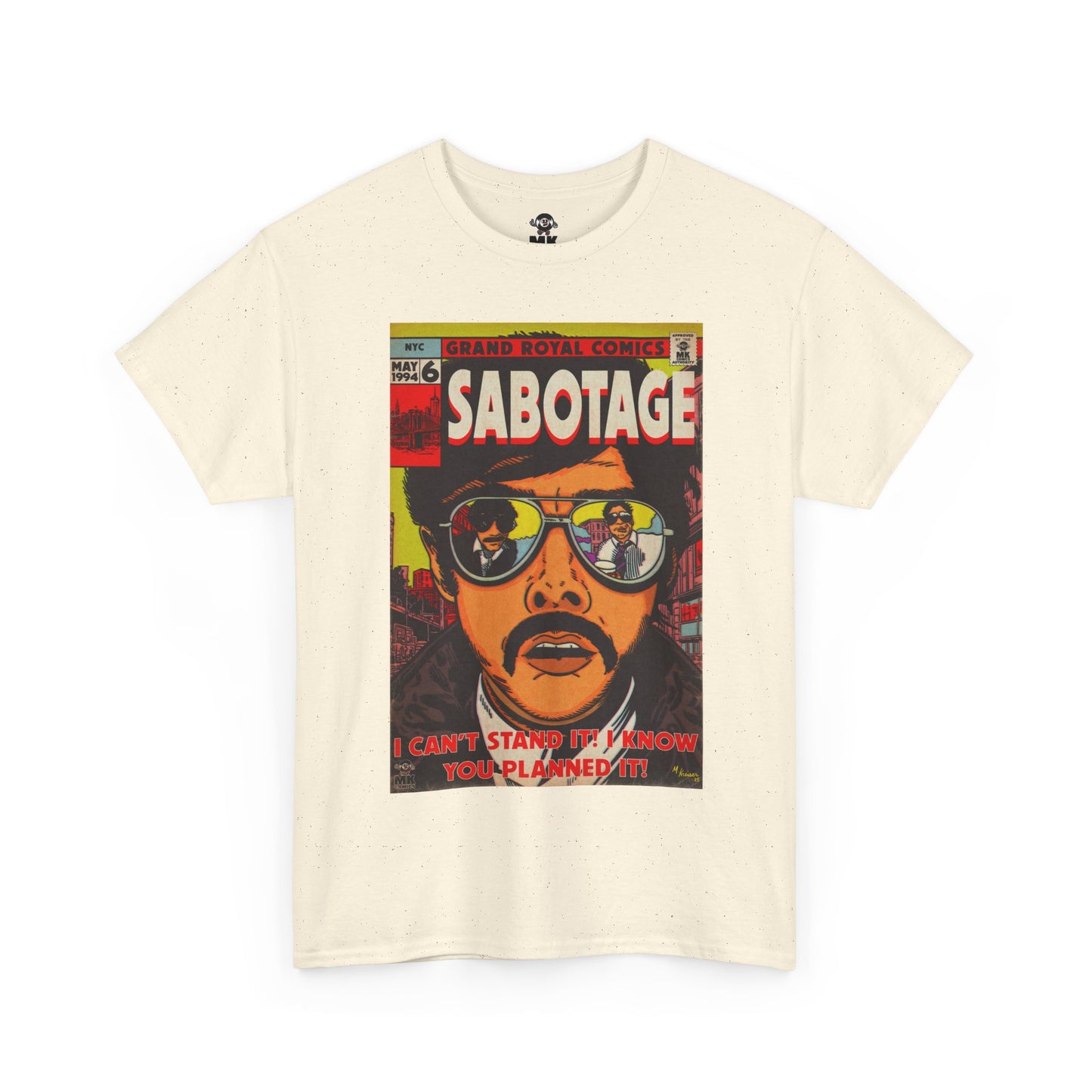 Sabotage - MK Classic - Unisex Heavy Cotton Tee