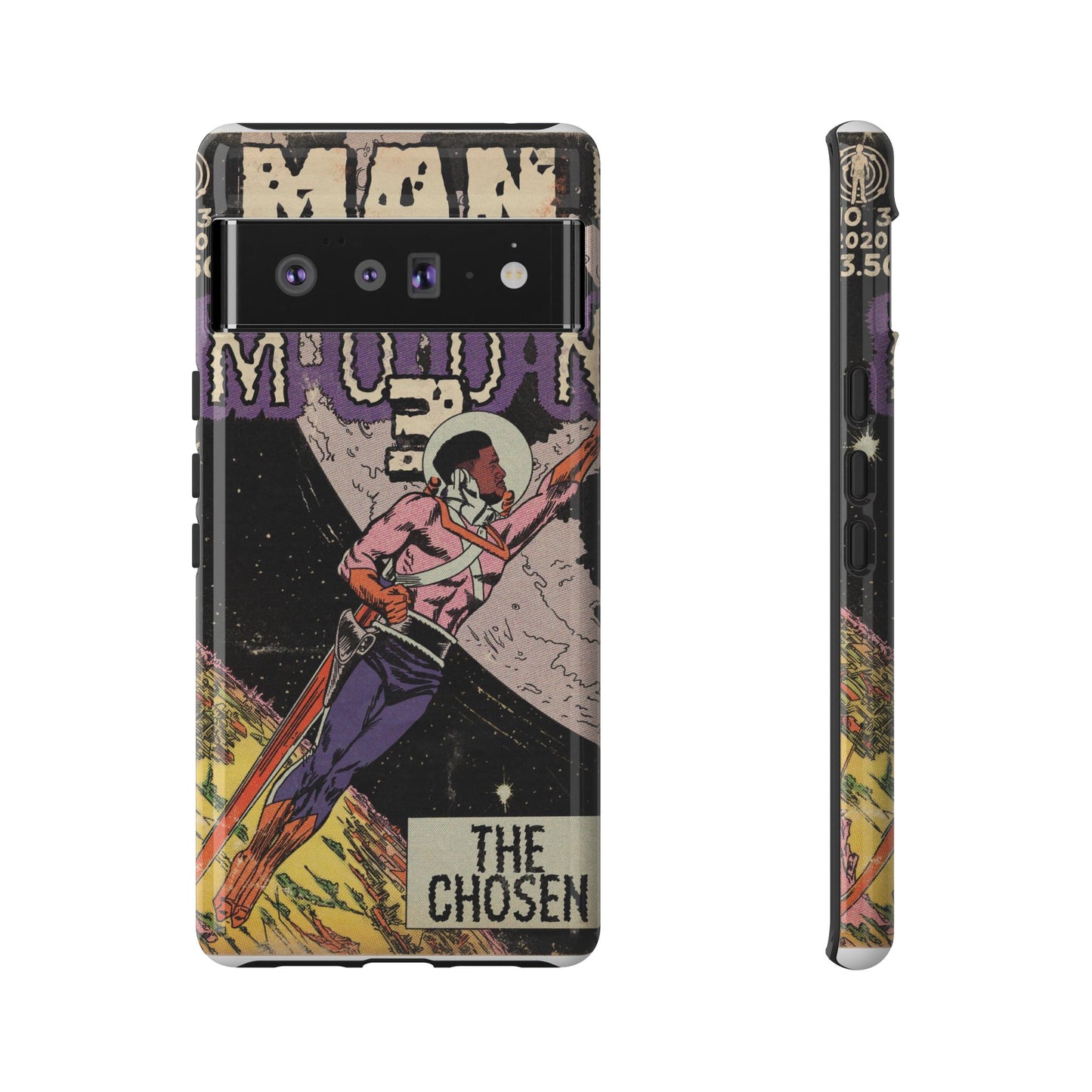 Man on the Moon 3 - Tough Phone Cases