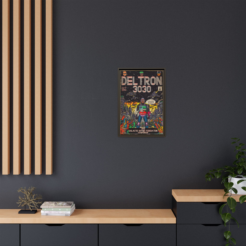 3030 - Matte Canvas, Framed (Multi-color)