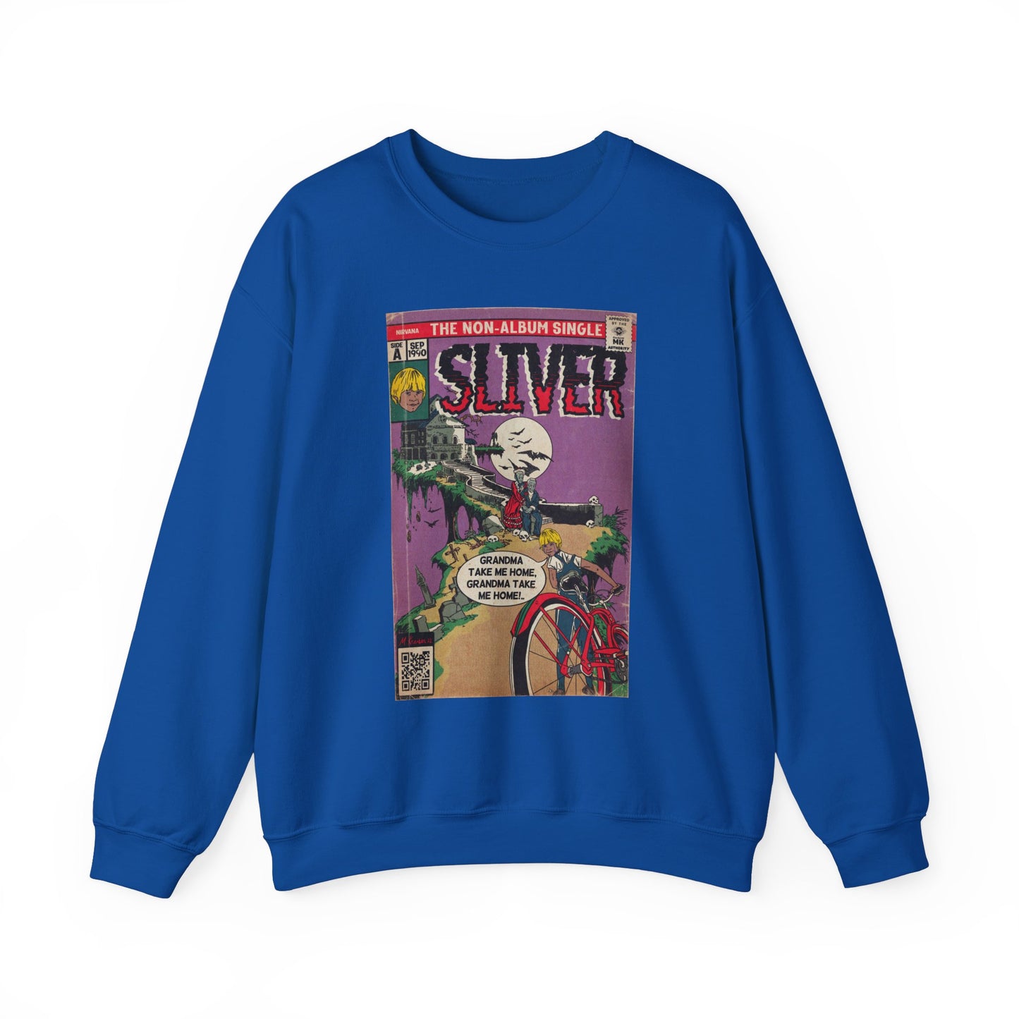 Nirvana - Sliver - Unisex Heavy Blend™ Crewneck Sweatshirt
