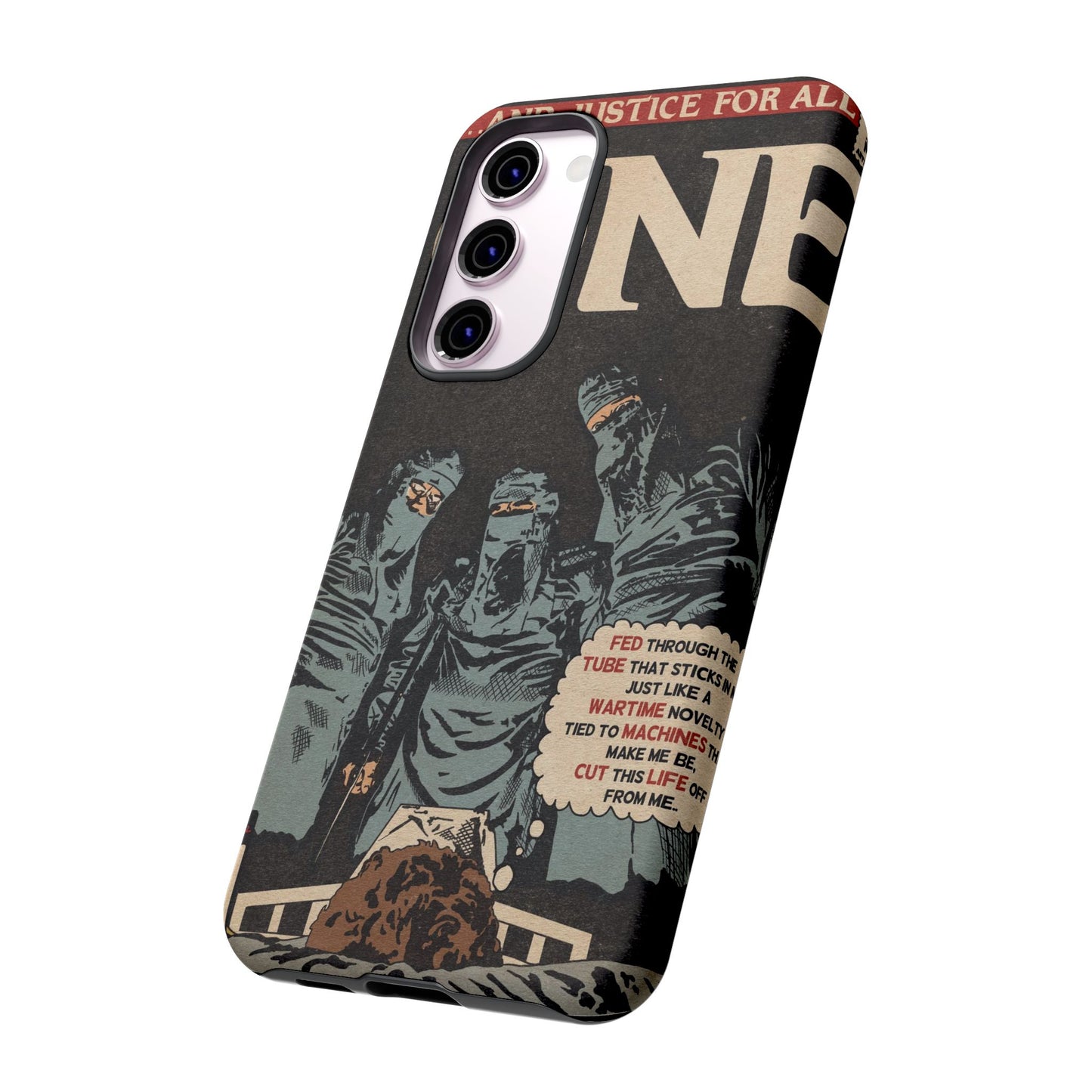 Metallica- One - Johnny Got His Gun Comic Book Art - Tough Phone Cases