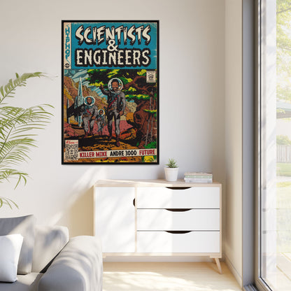 Killer Mike - Scientists & Engineers - Andre 3000 - Future - Gallery Canvas Wraps, Vertical Frame