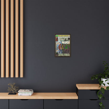 We Gon' Make It - Matte Canvas, Framed (Multi-color)