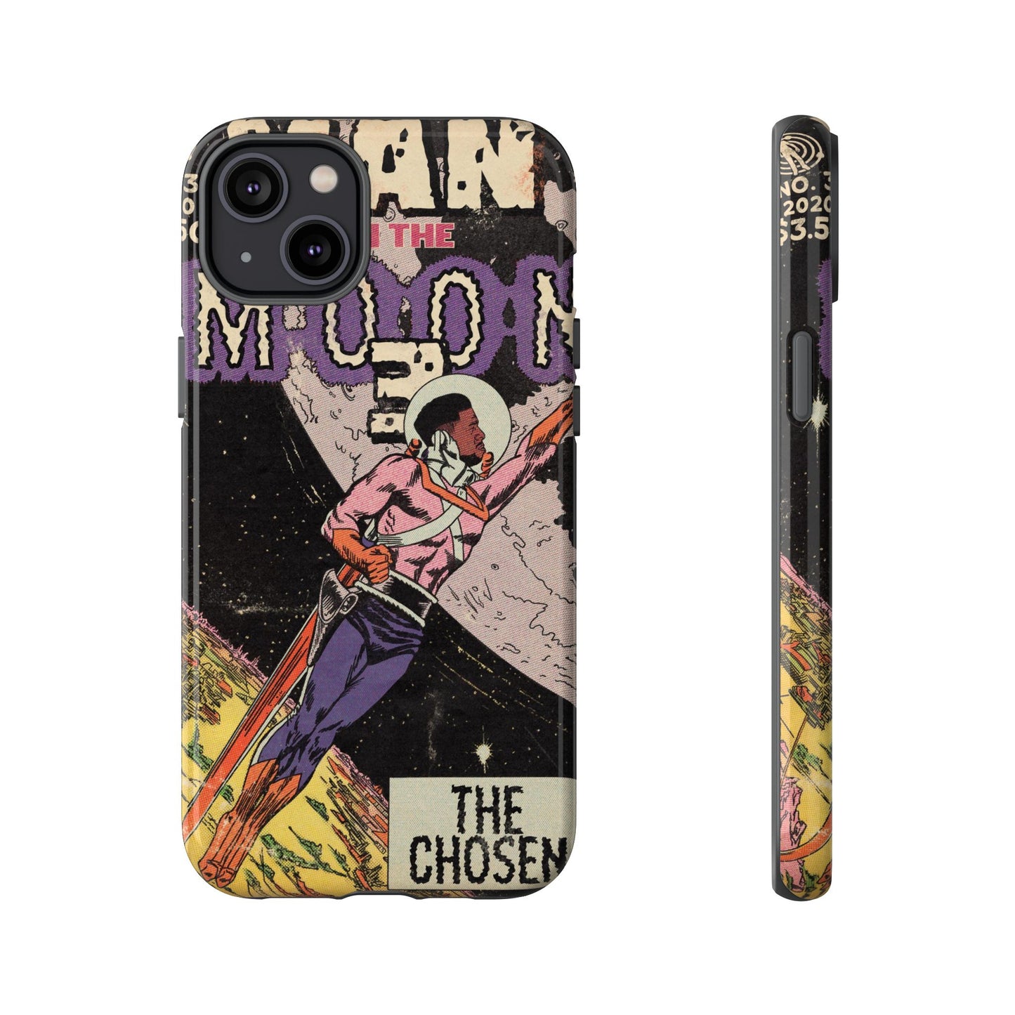 Man on the Moon 3 - Tough Phone Cases
