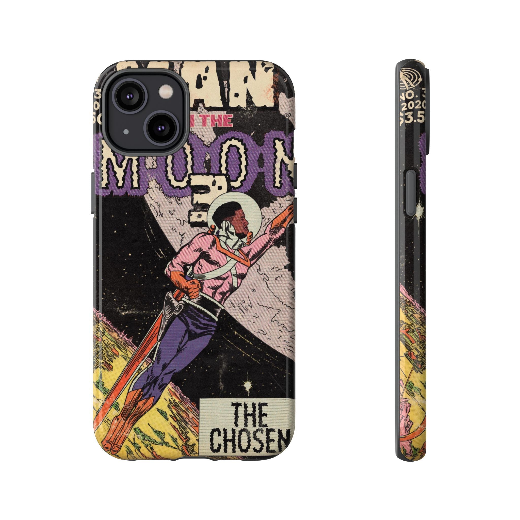 Man on the Moon 3 - Tough Phone Cases