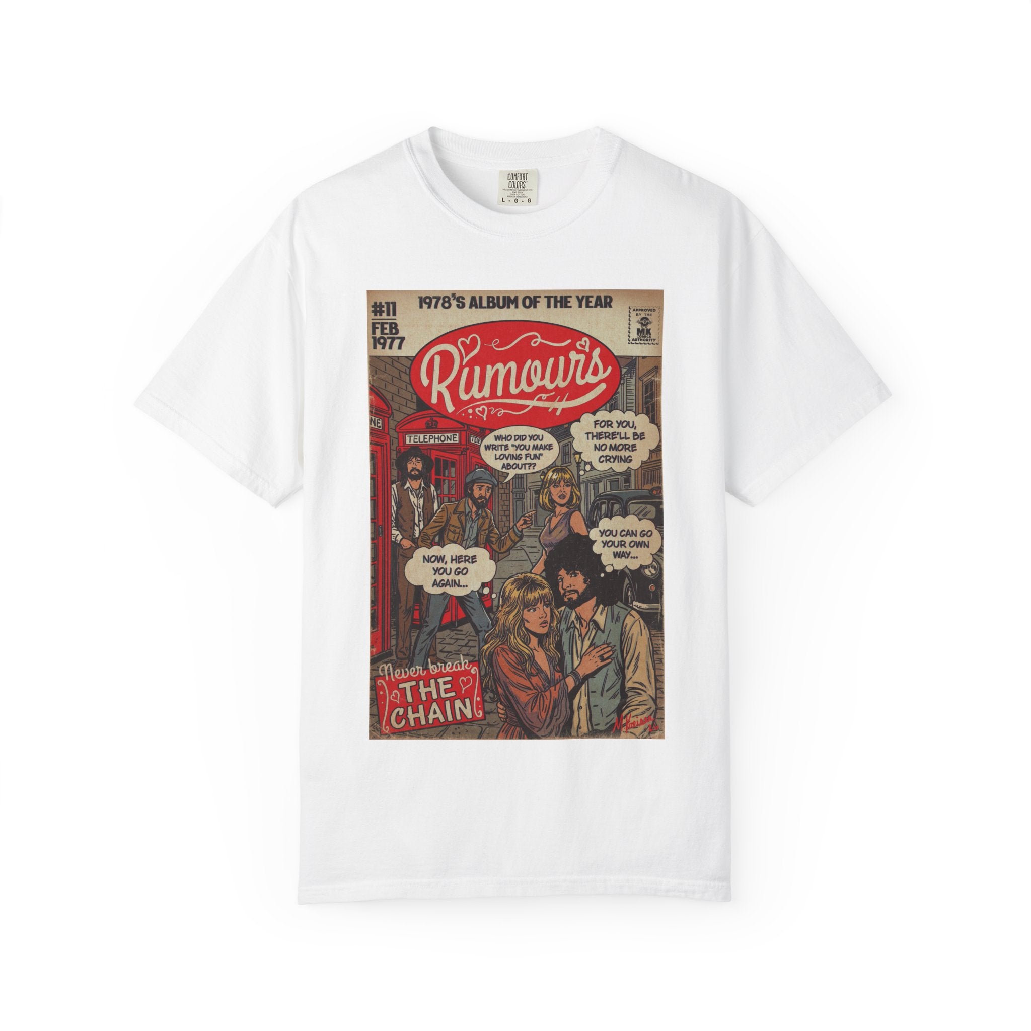 Rumours - Unisex Comfort Colors T-shirt
