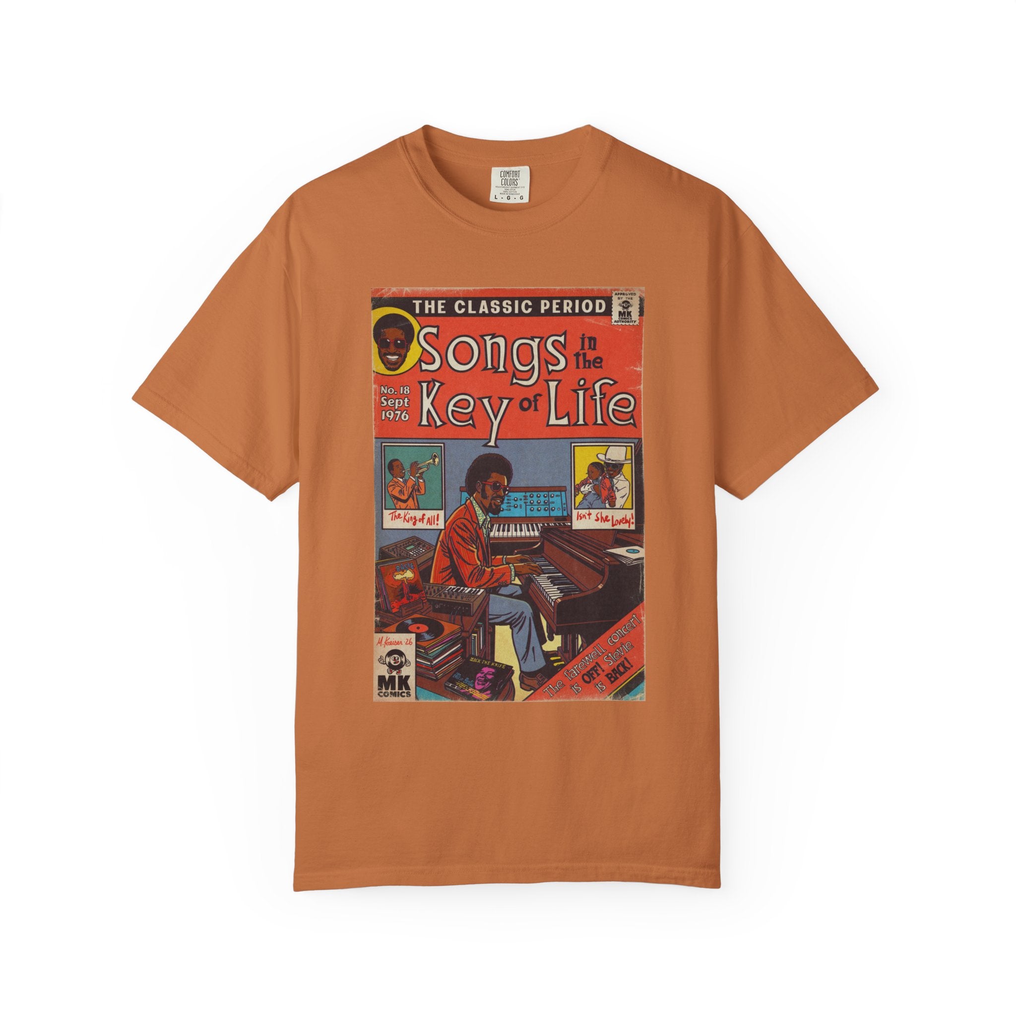 Songs in the Key of Life - Unisex Comfort Colors T-shirt
