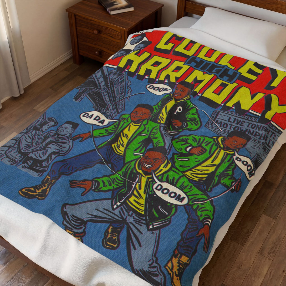 Cooleyhighharmony - Velveteen Plush Blanket