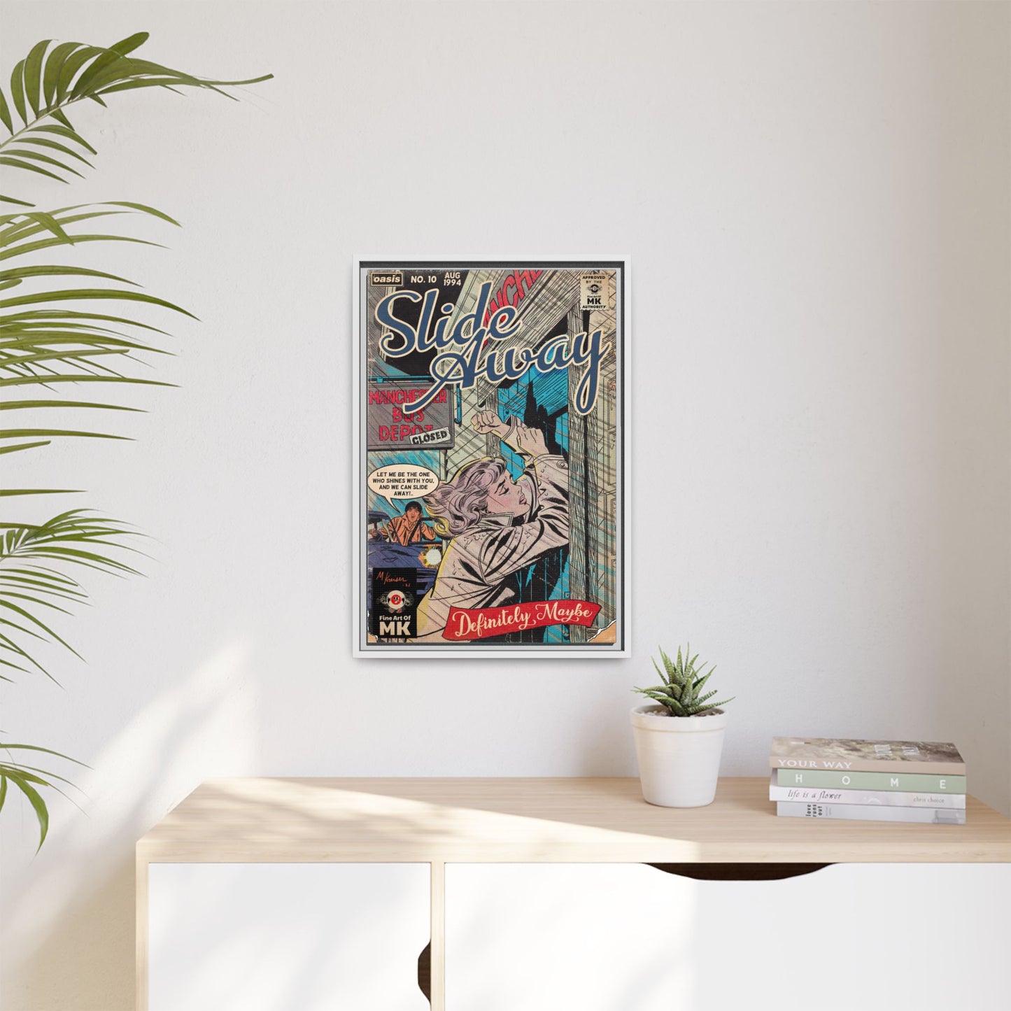 Oasis - Slide Away - Gallery Canvas Wraps, Vertical Frame
