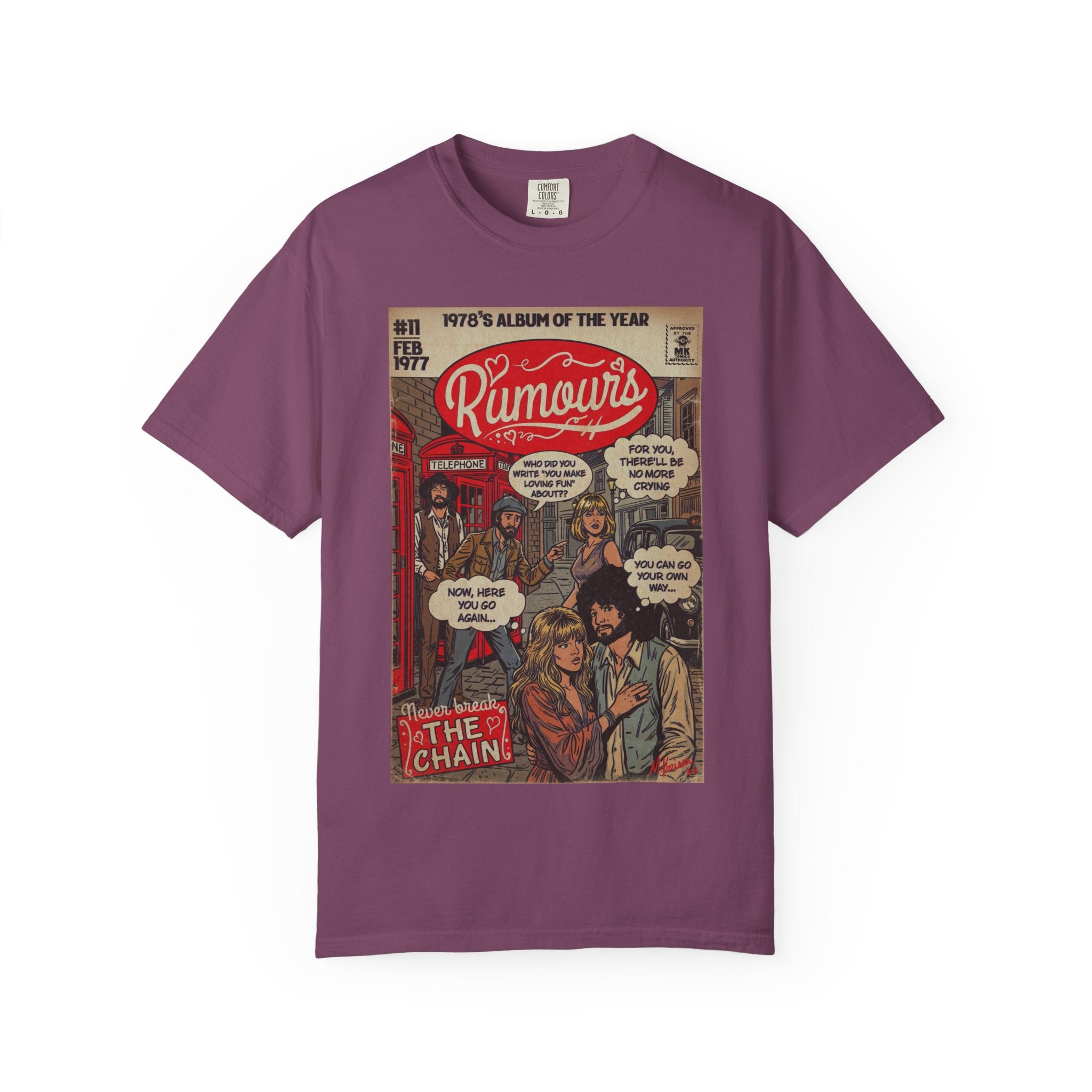 Rumours - Unisex Comfort Colors T-shirt