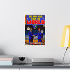 The Man Who Sold The World - Bowie & Cobain - Vertical Matte Posters