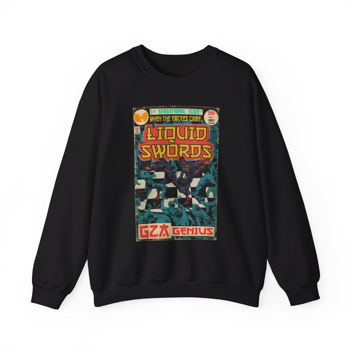 GZA/Genius - Liquid Swords - Unisex Heavy Blend™ Crewneck Sweatshirt
