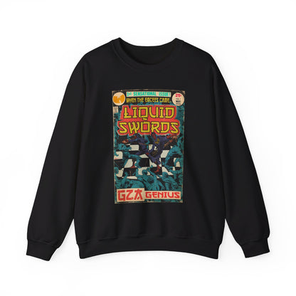 GZA/Genius - Liquid Swords - Unisex Heavy Blend™ Crewneck Sweatshirt