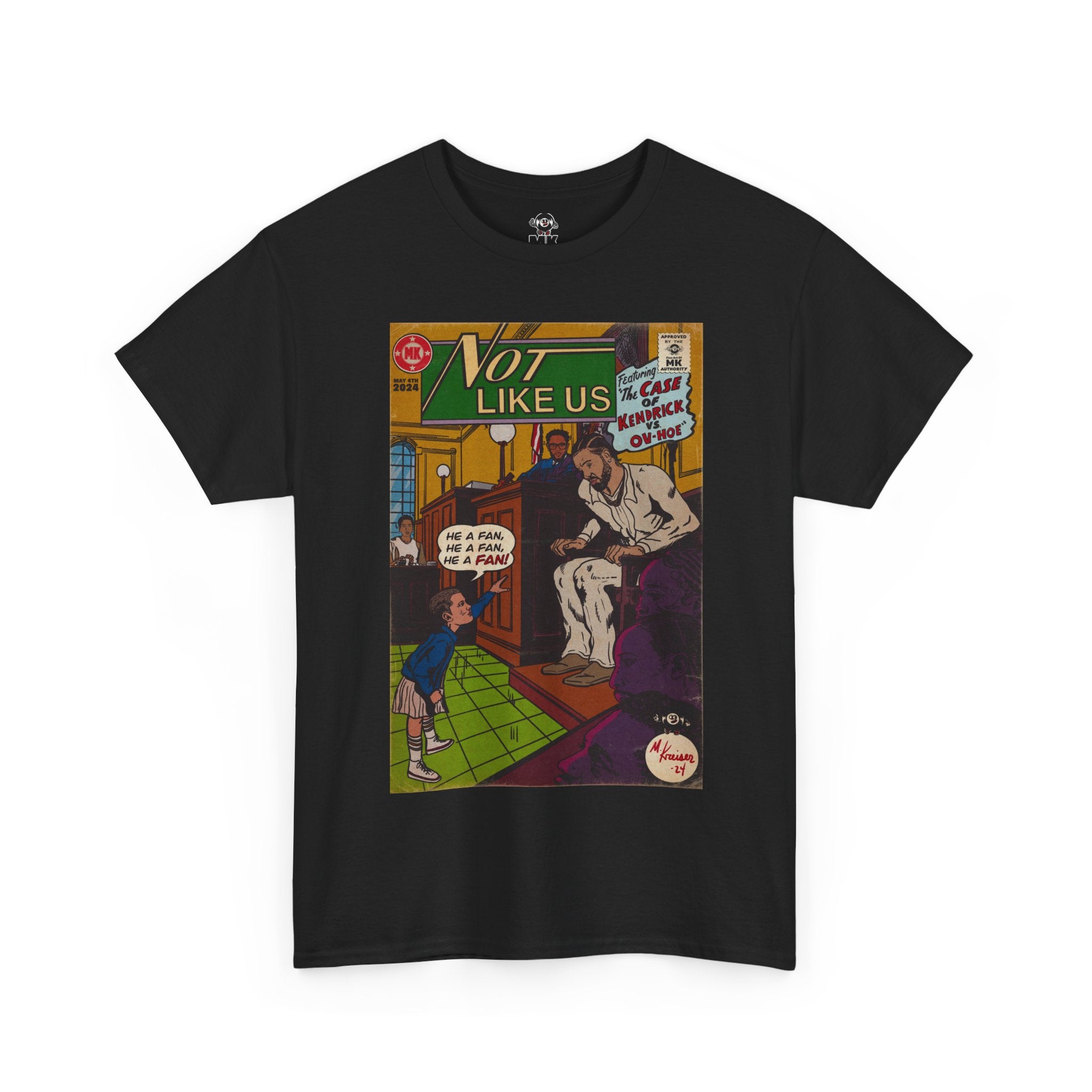 Not Like Us - MK Classic - Unisex Heavy Cotton Tee