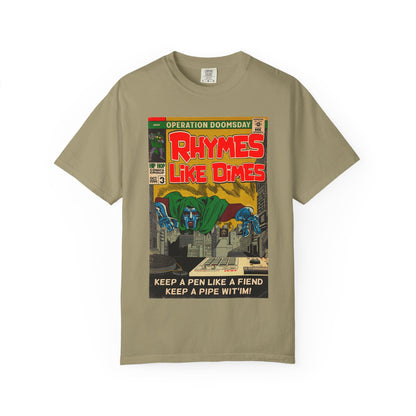 Rhymes Like Dimes - Unisex Comfort Colors T-shirt