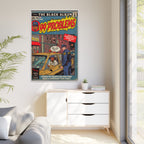 99 Problems - Matte Canvas, Framed (Multi-color)
