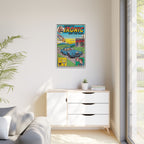 Ironic - Matte Canvas, Framed (Multi-color)