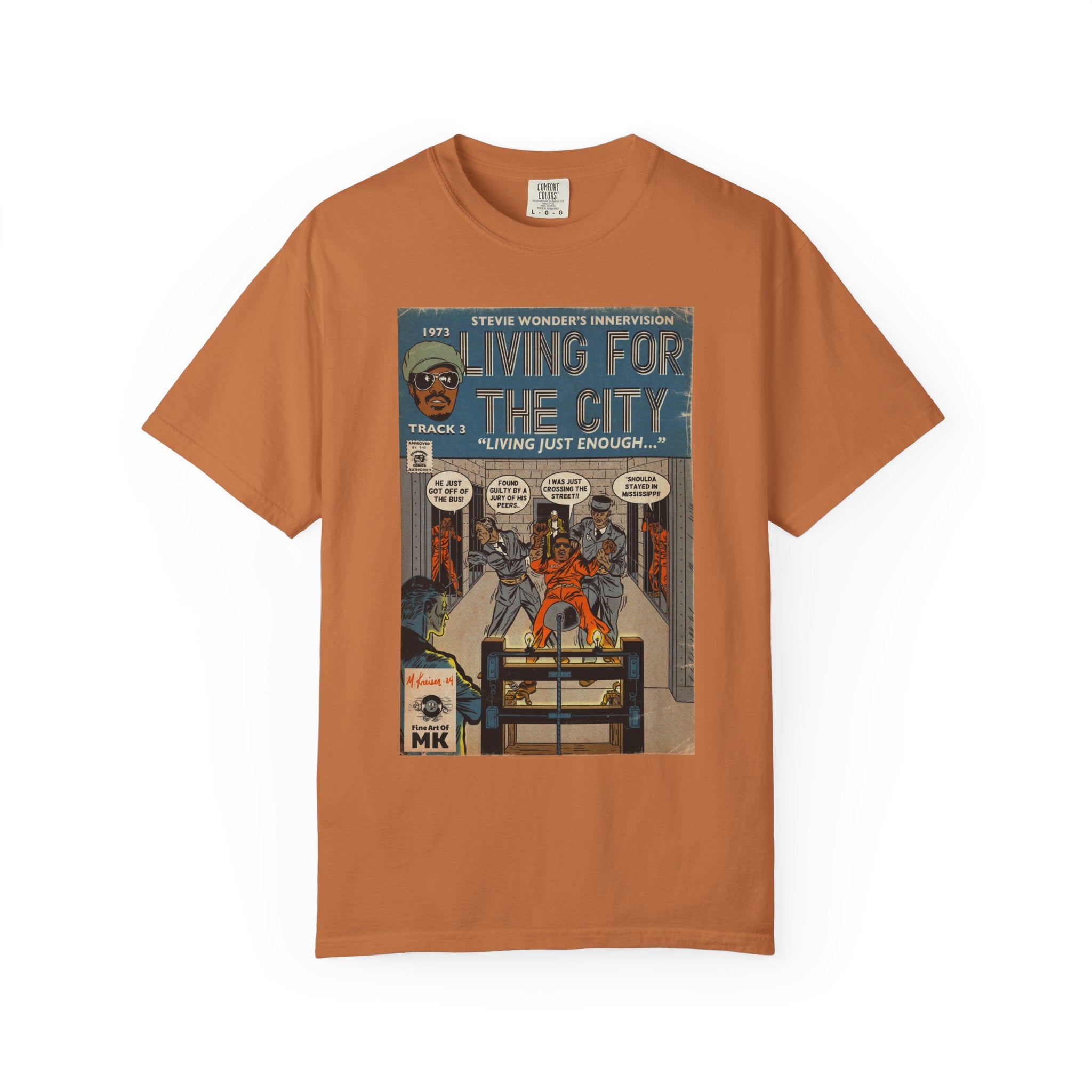 Living For The City - Unisex Comfort Colors T-shirt