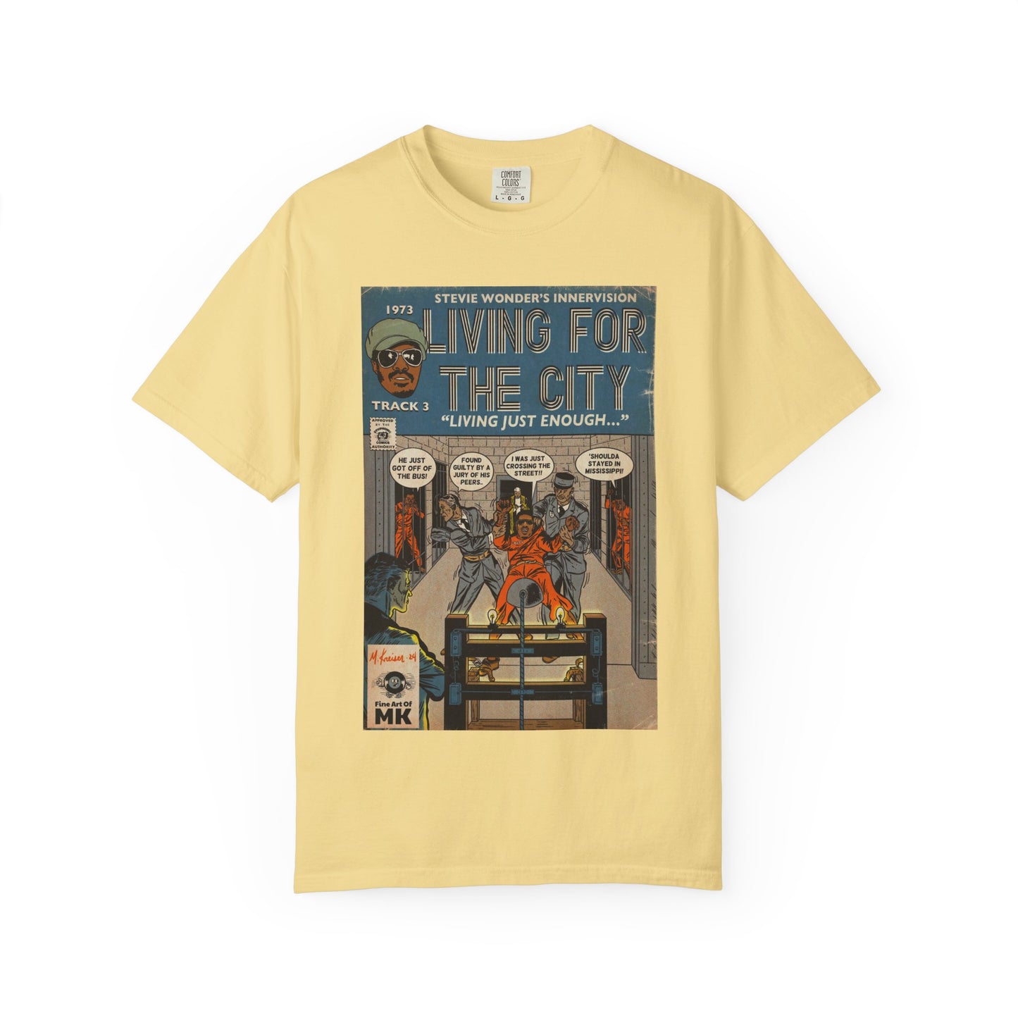 Living For The City - Unisex Comfort Colors T-shirt