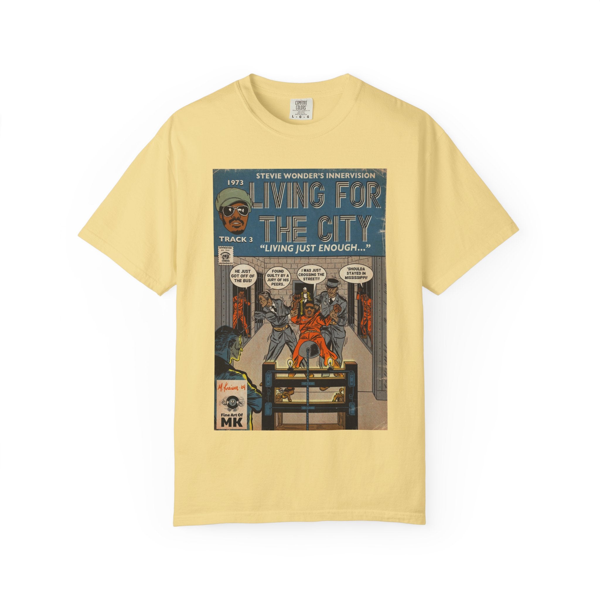 Living For The City - Unisex Comfort Colors T-shirt