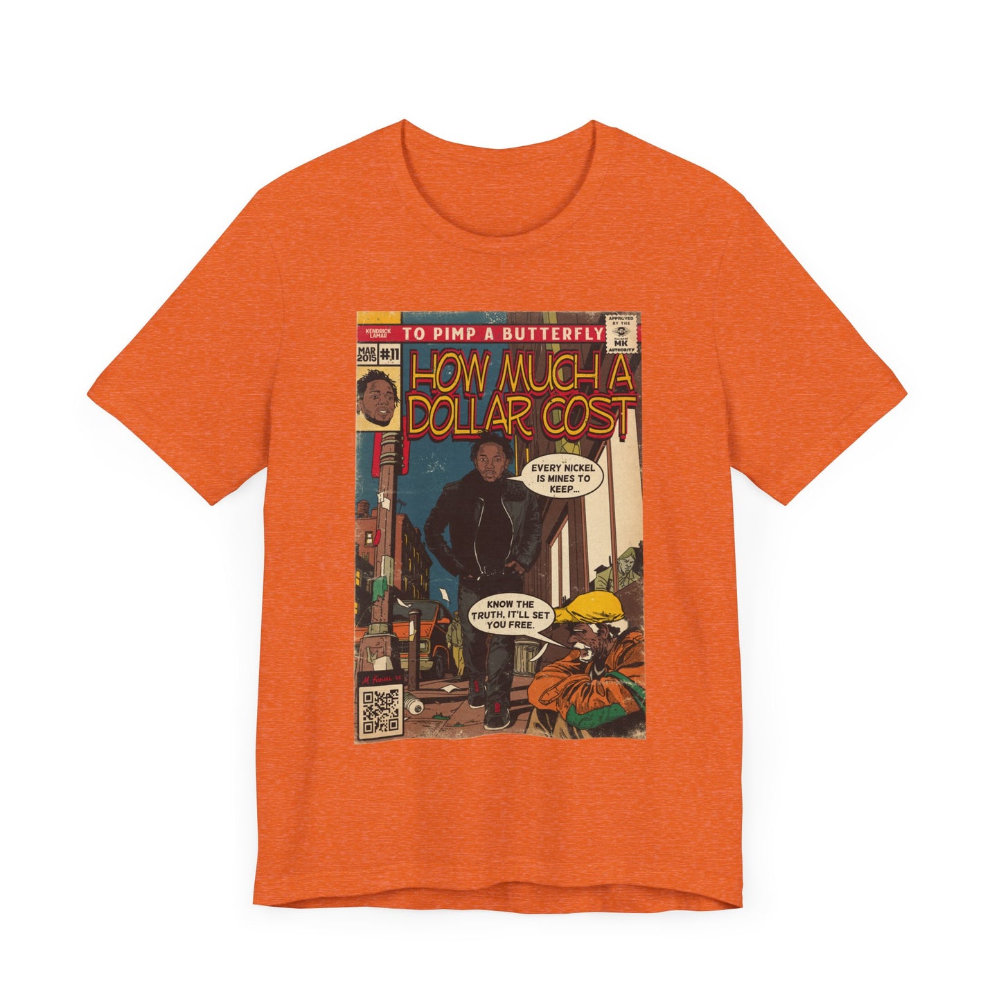 Kendrick Lamar - How Much A Dollar Cost - Unisex Jersey Short Sleeve Tee