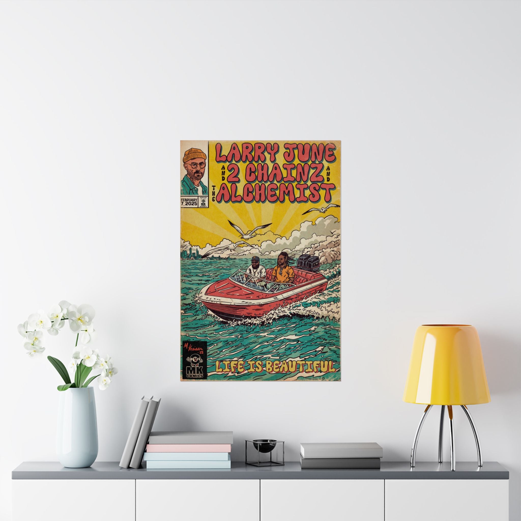 Life is Beautiful - Matte Vertical Posters