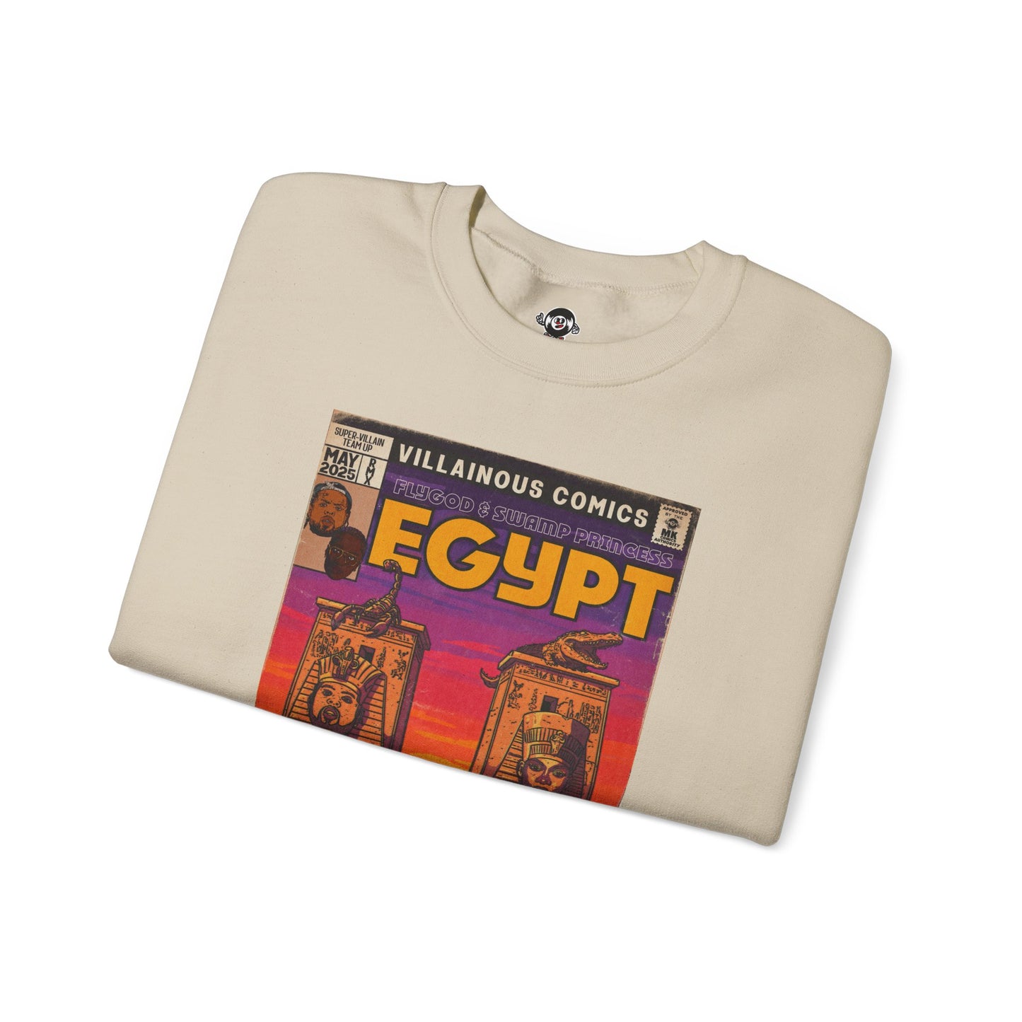 Egypt Remix - Unisex Heavy Blend™ Crewneck Sweatshirt