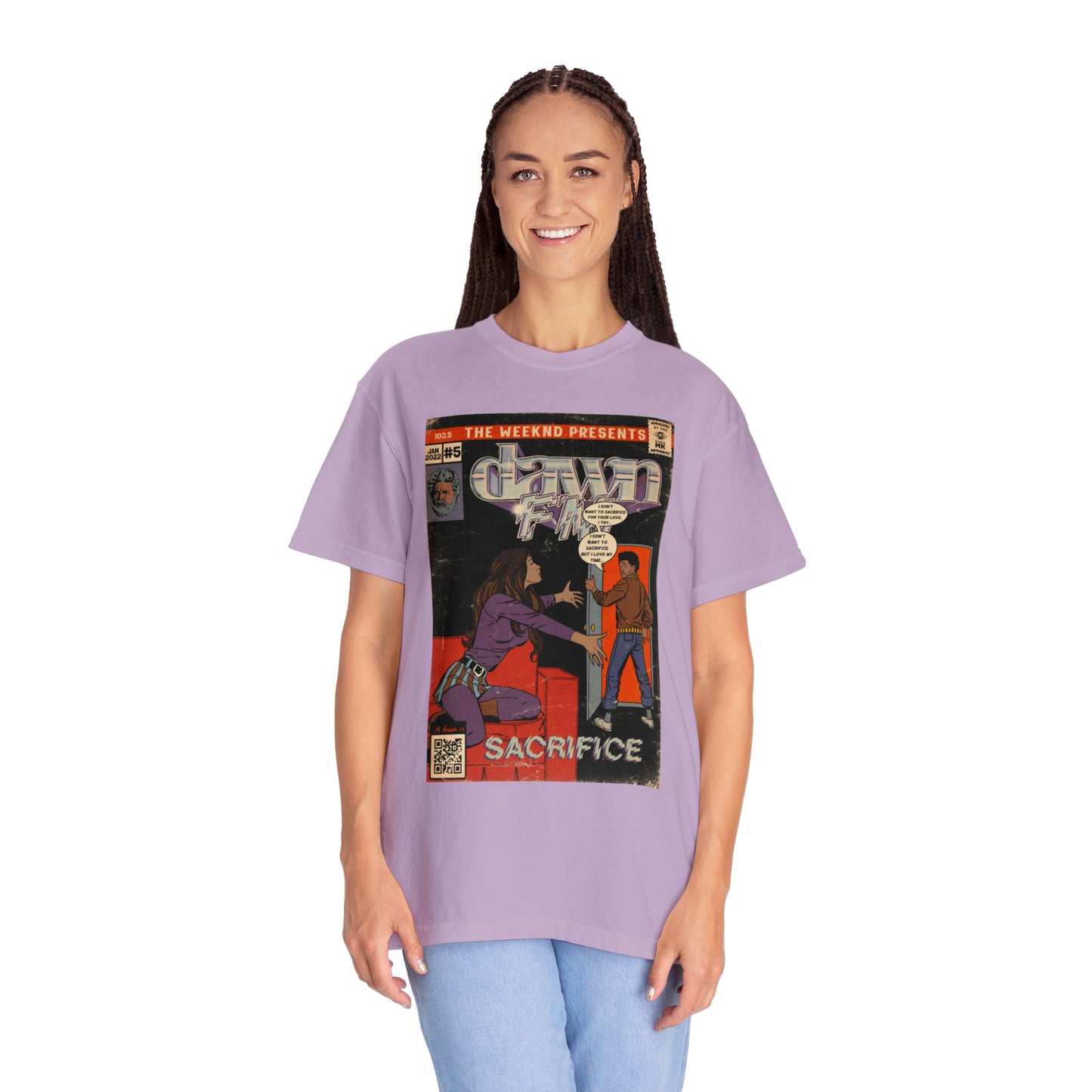 The Weeknd - Sacrifice - Dawn FM - Unisex Comfort Colors T-shirt