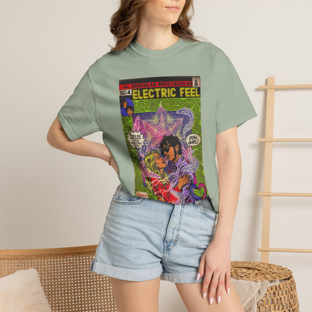 Electric Feel - Unisex Comfort Colors T-Shirt