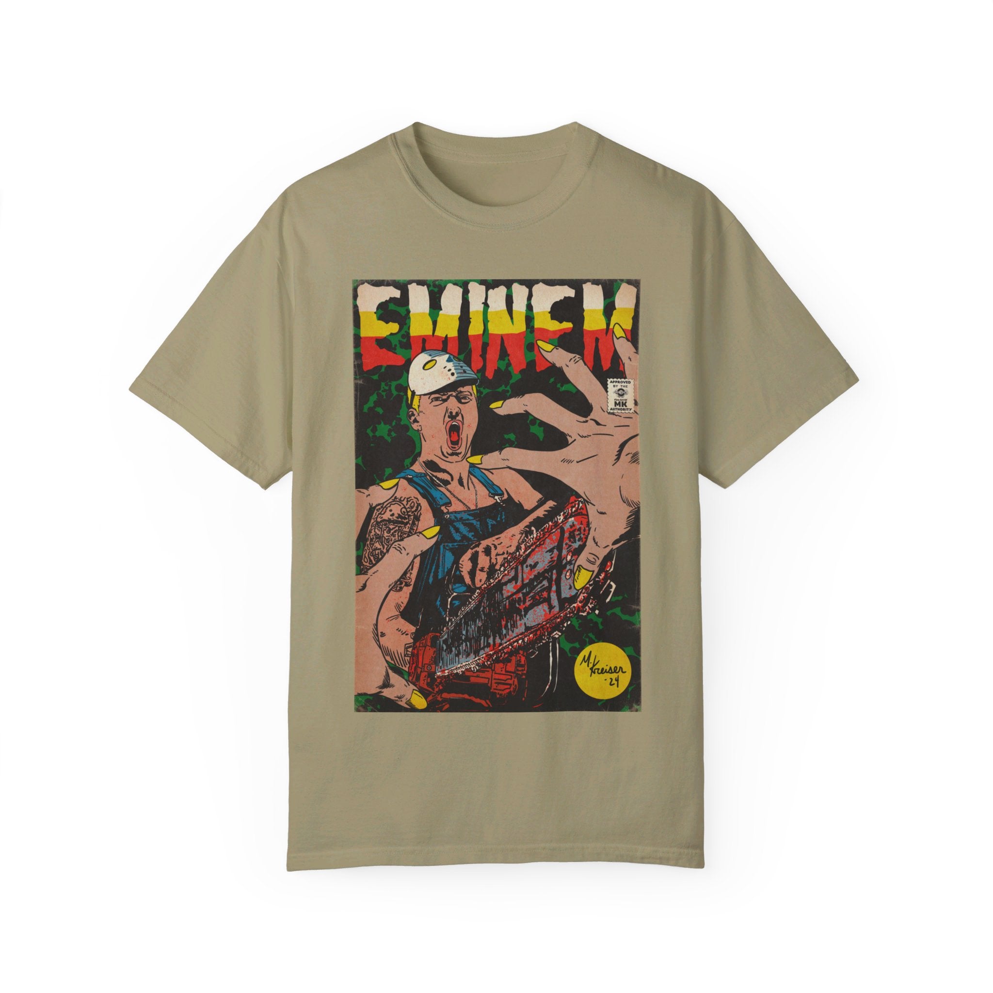 Em - Comic Book Art - Unisex Comfort Colors T-shirt