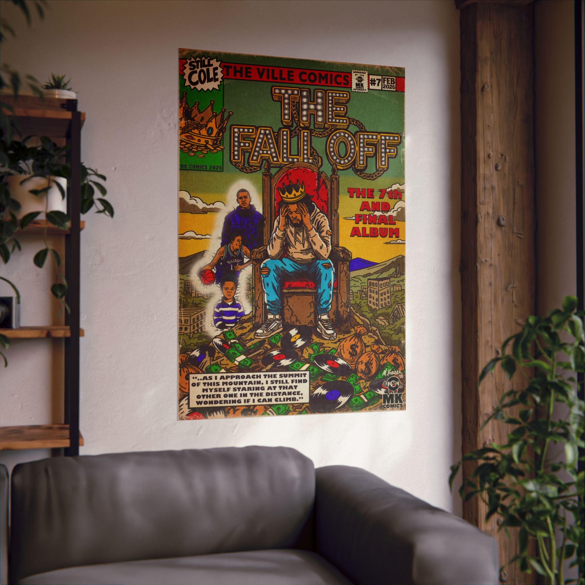 The Fall Off - Matte Vertical Posters