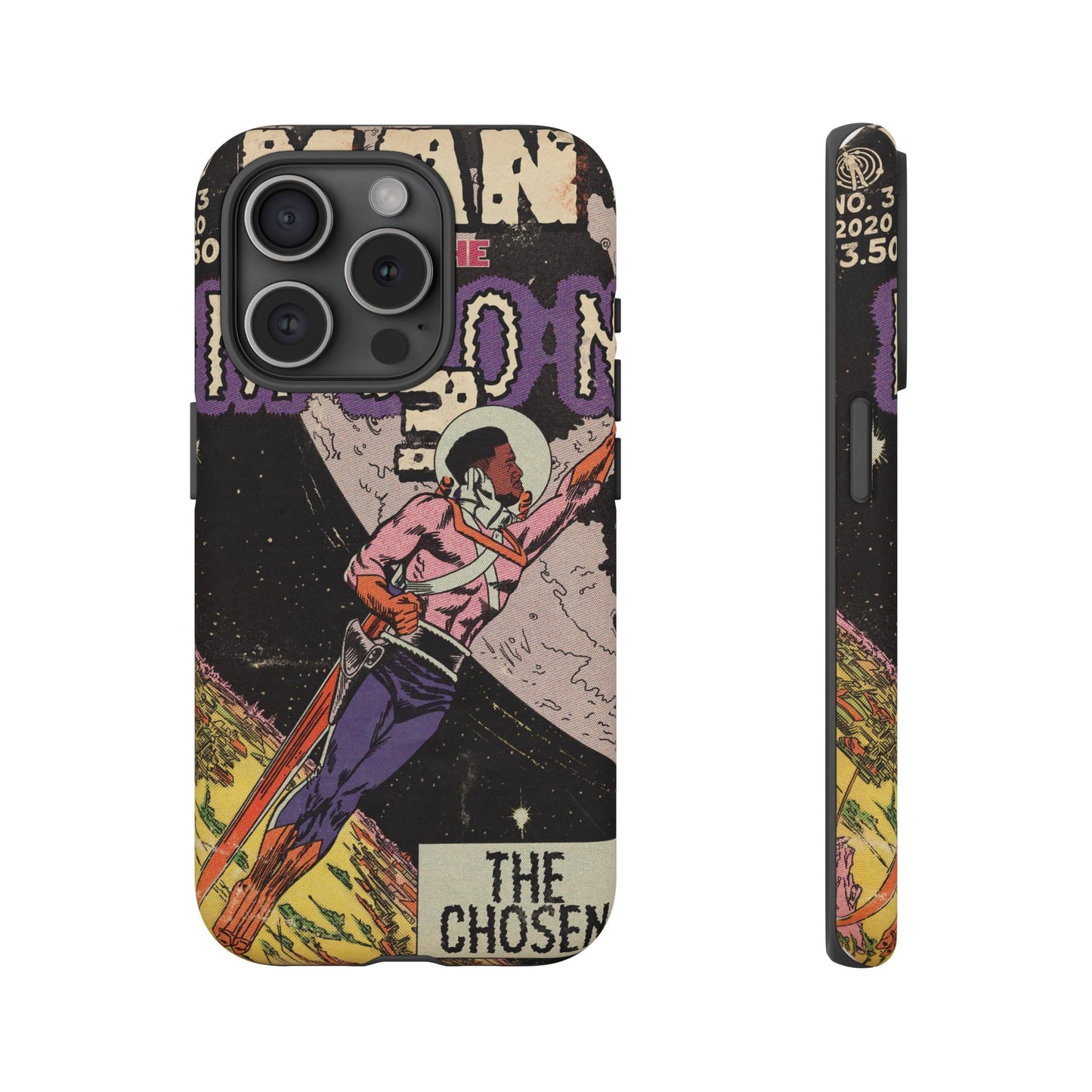 Man on the Moon 3 - Tough Phone Cases