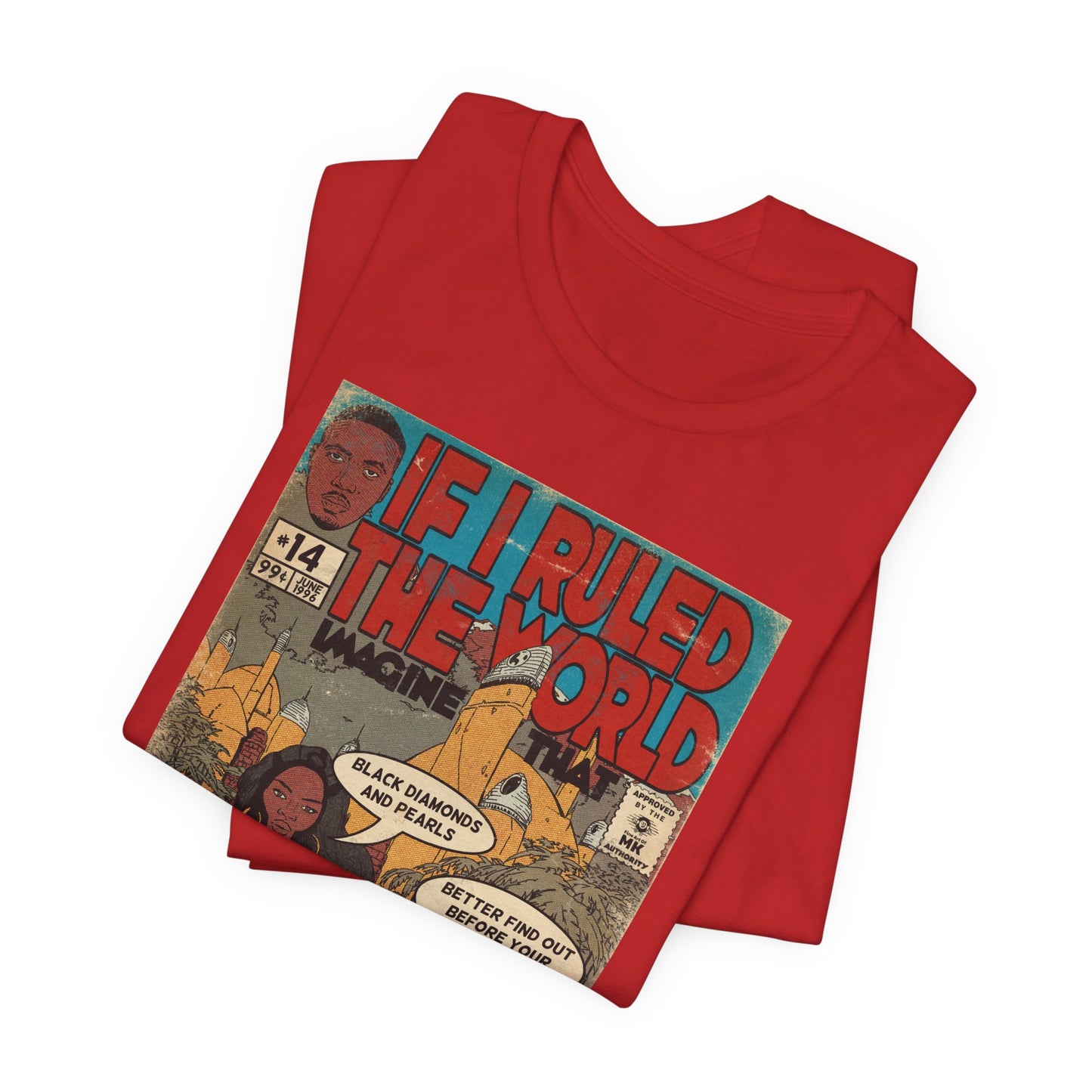 Nas & Lauryn - If I Ruled The World - Unisex Jersey T-Shirt