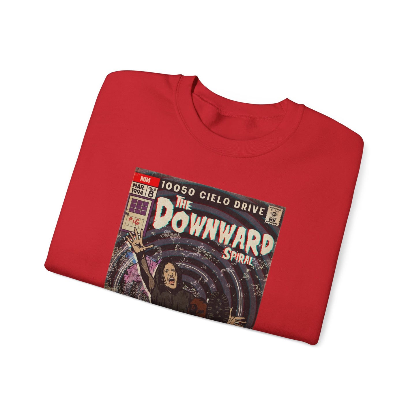 NIN - The Downward Spiral - Unisex Heavy Blend™ Crewneck Sweatshirt