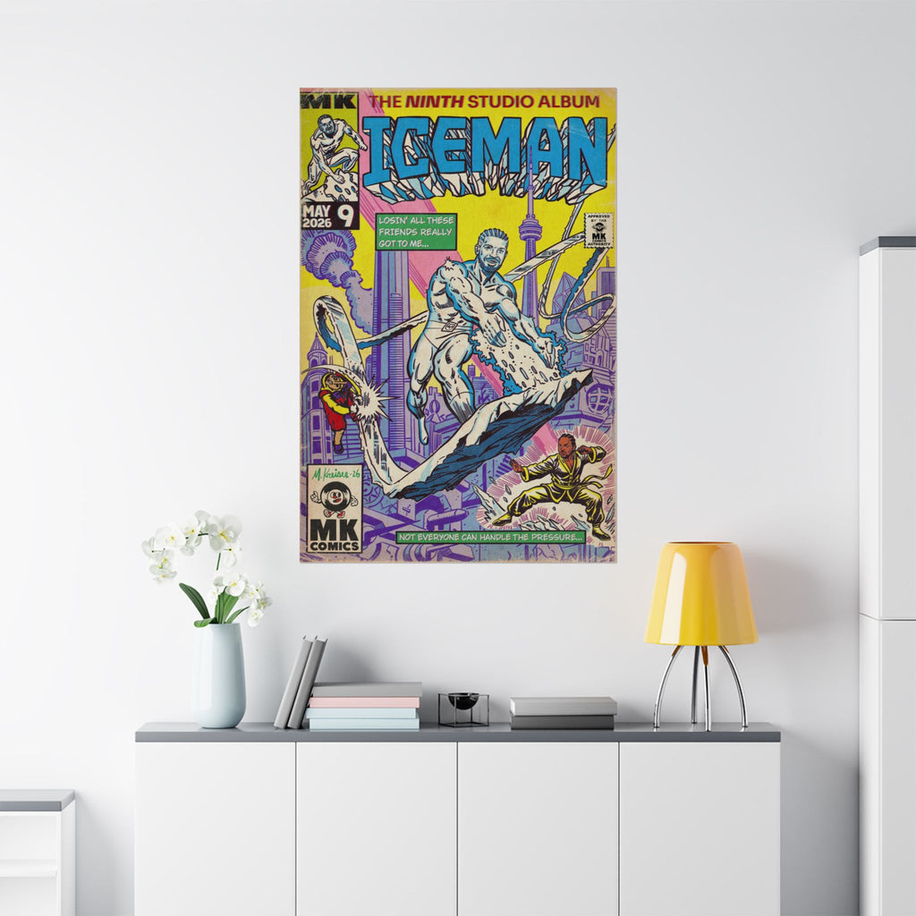 Iceman - Matte Vertical Posters