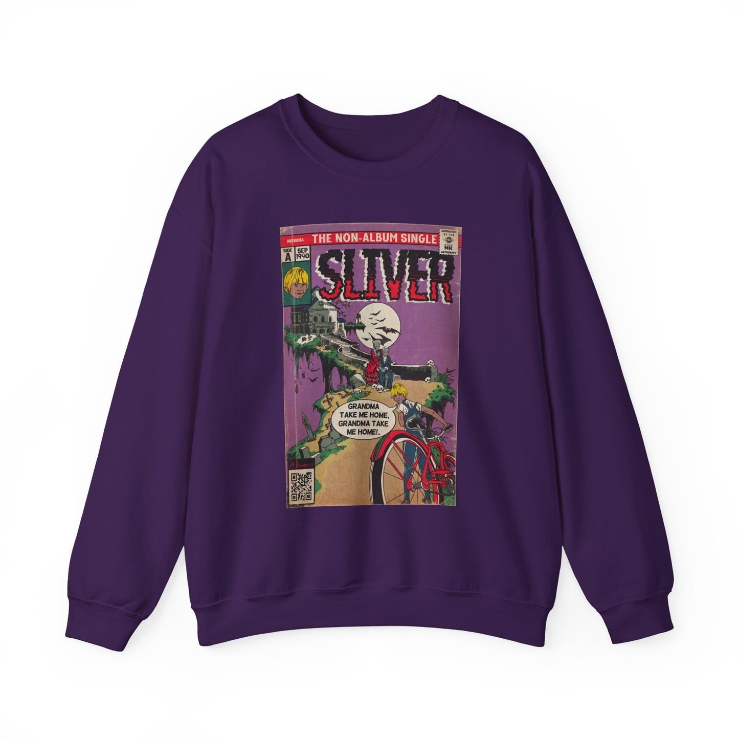 Nirvana - Sliver - Unisex Heavy Blend™ Crewneck Sweatshirt